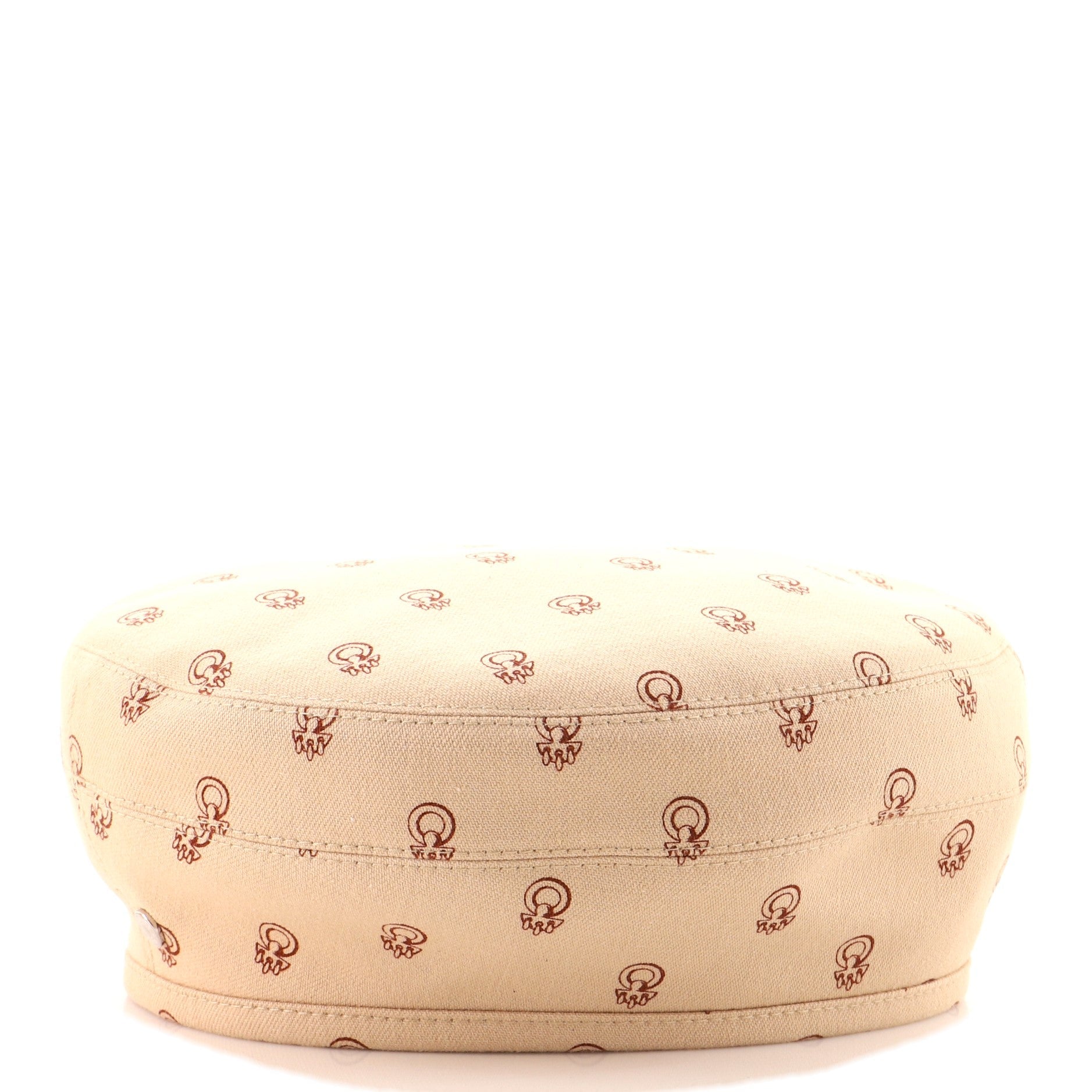 Saint Honore Cliquetis Beret Hat Printed Denim XXL