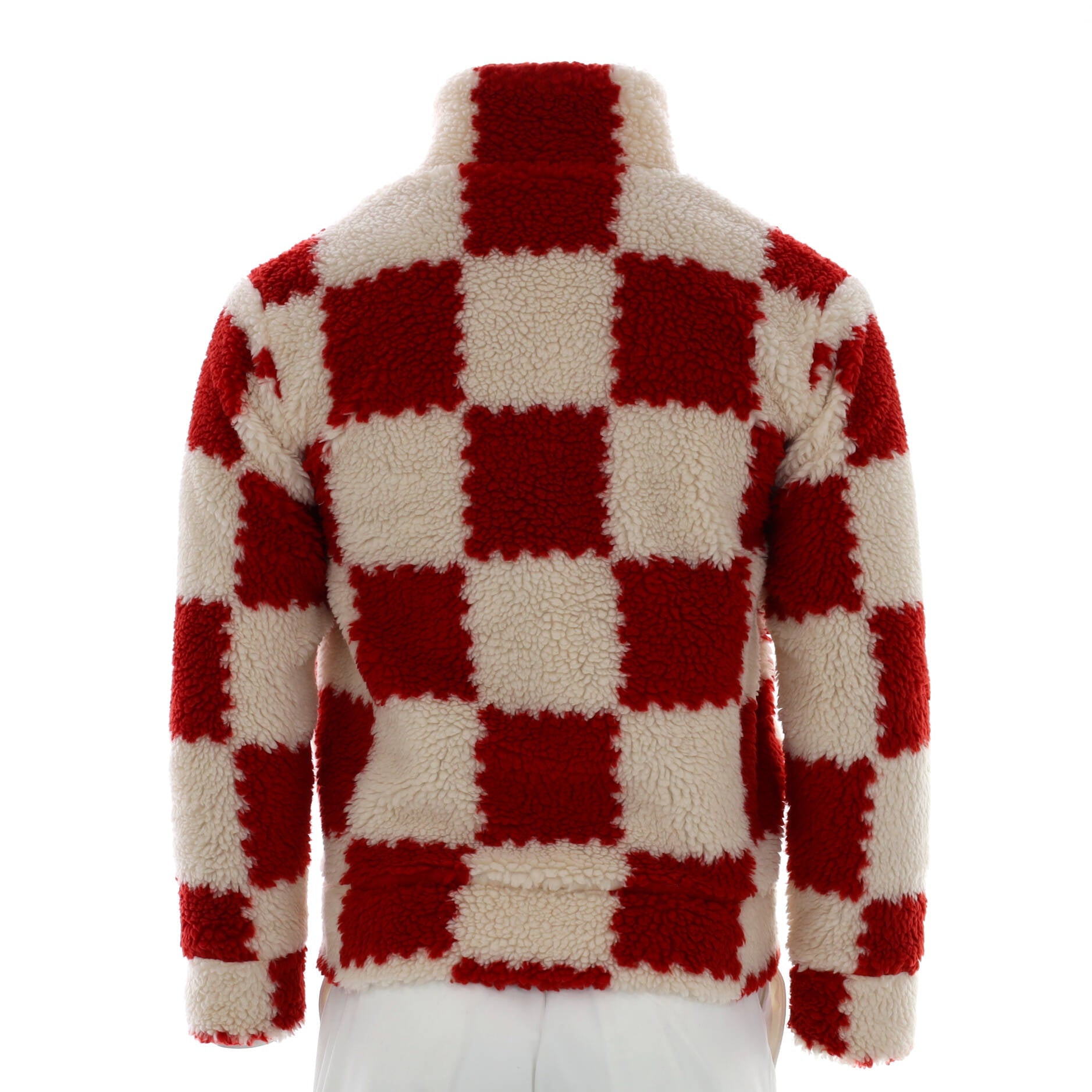 Men's Nigo Blouson Damier Polyester Fleece
