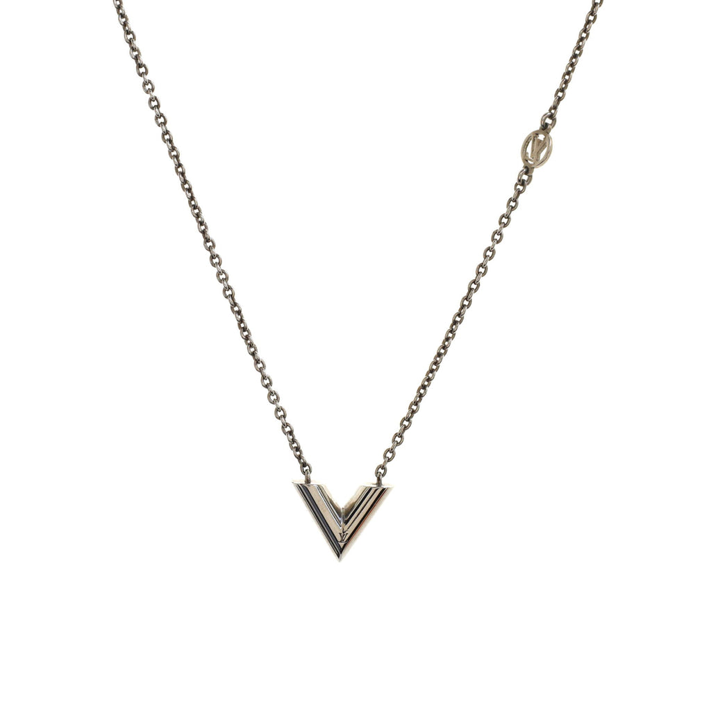Essential V Supple Necklace Metal