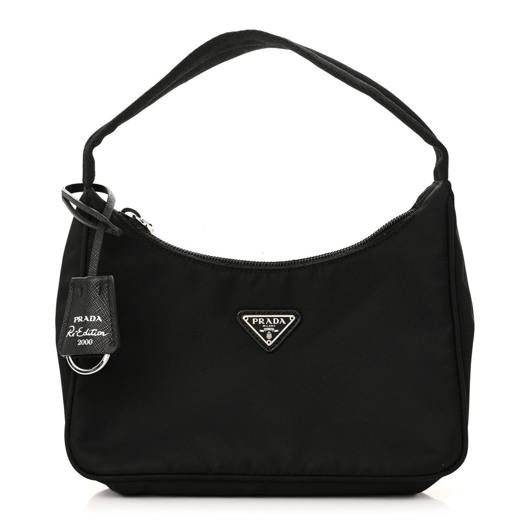 Tessuto Nylon Mini Re-Edition 2000 Bag Black