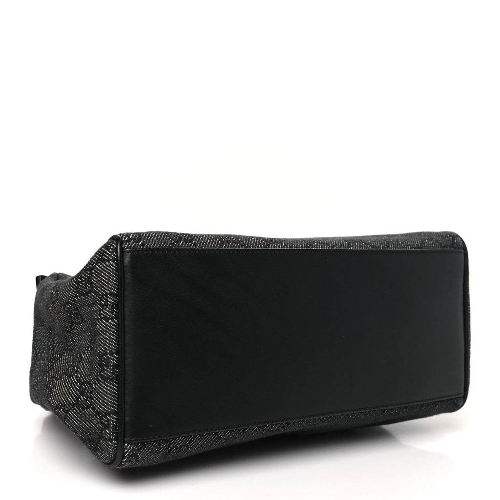Monogram GG Signature Shoulder Bag Black