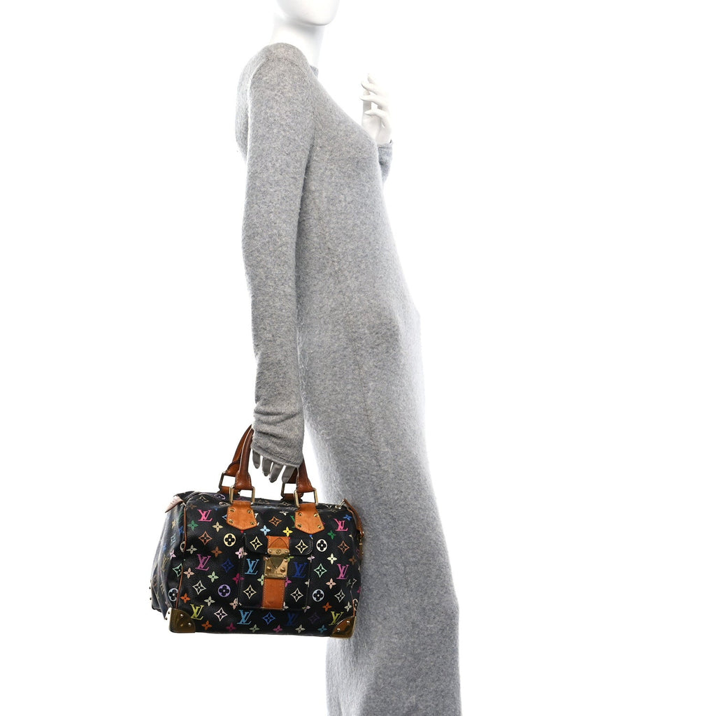 Monogram Multicolor Speedy 30 Black
