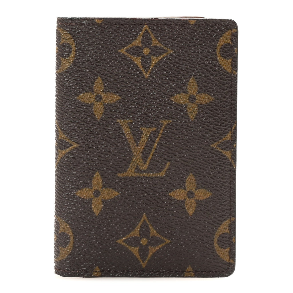 Monogram Pocket Organizer  Holder