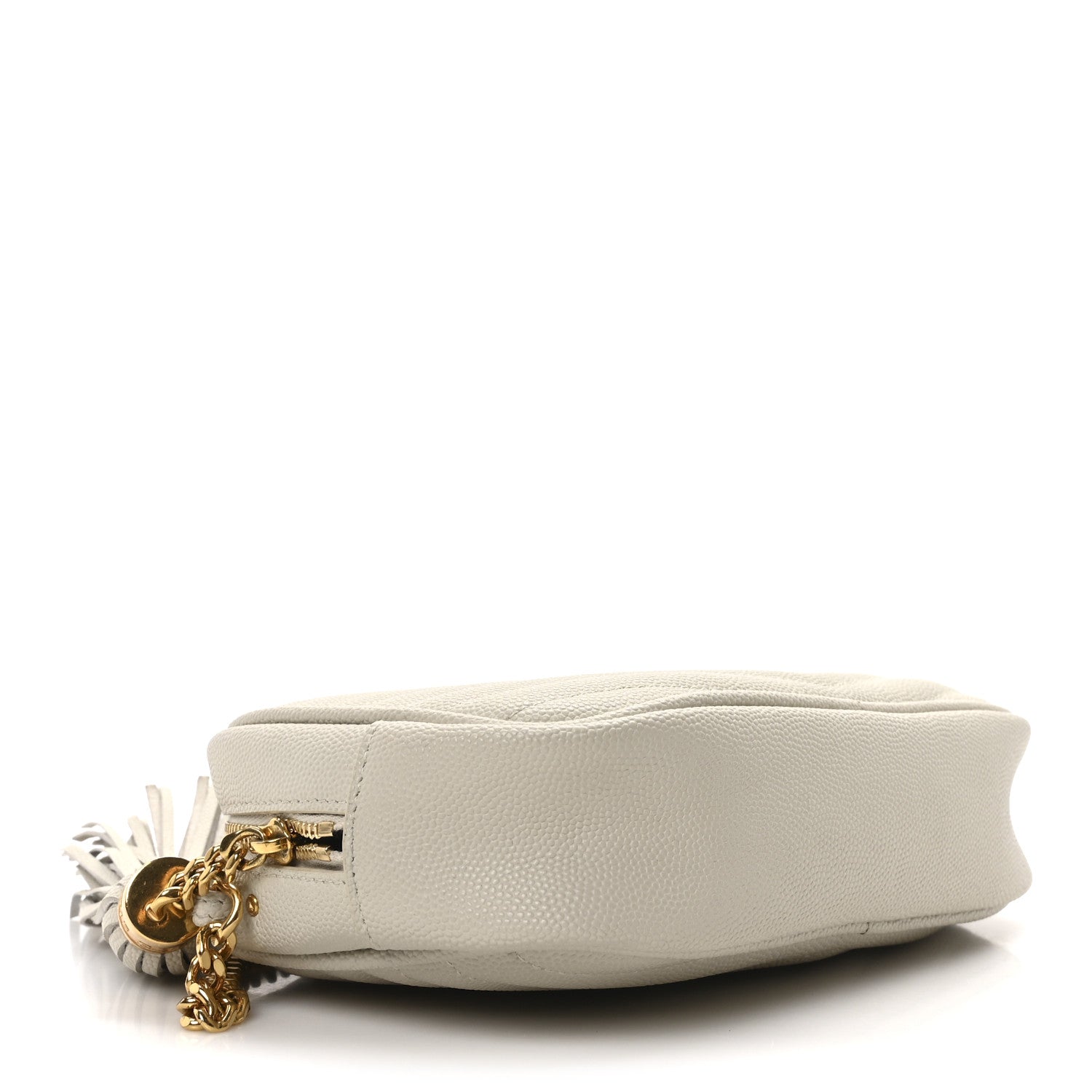 Grain De Poudre Matelasse Monogram Mini Lou Camera Bag Crema Soft