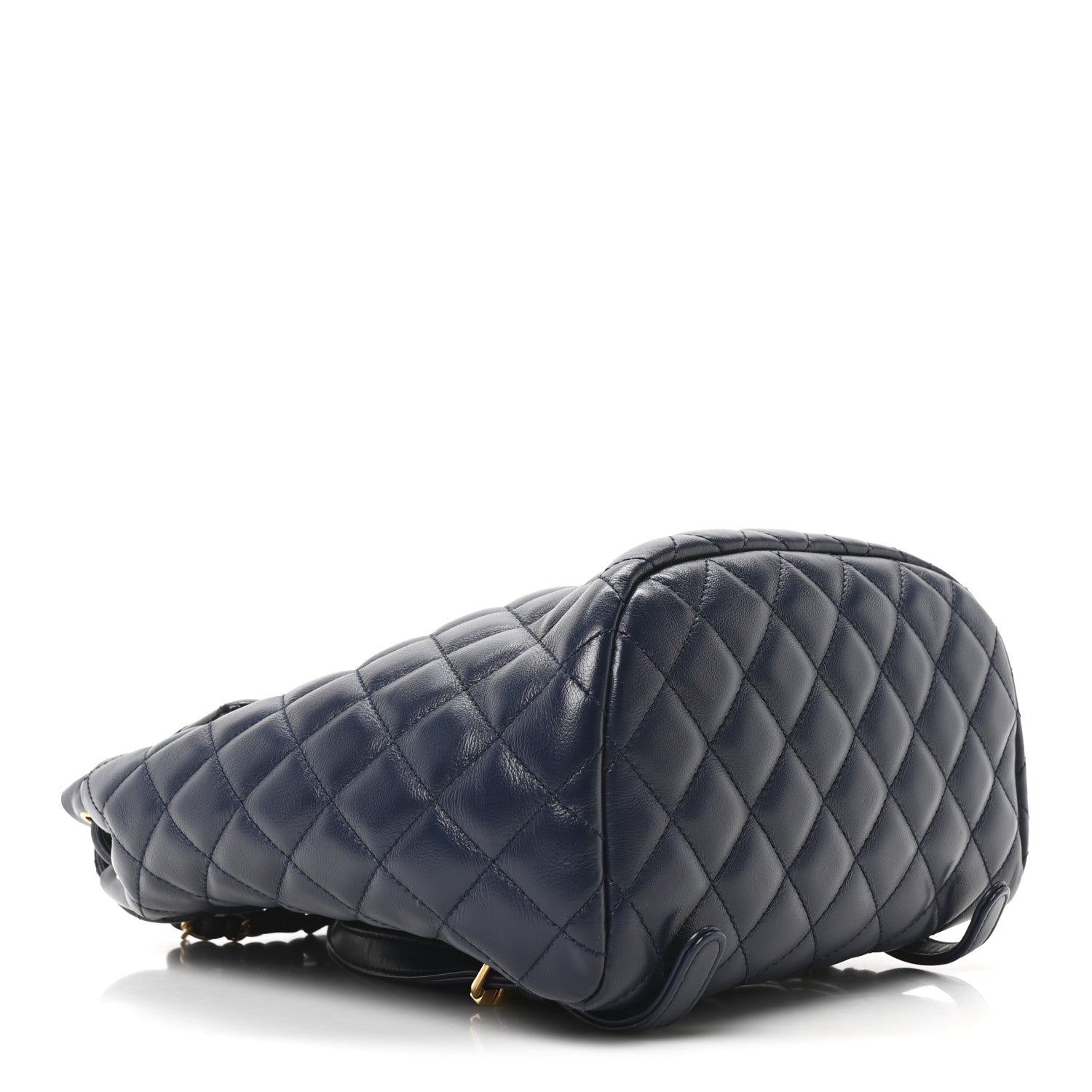 Calfskin Quilted Small Urban Spirit Backpack Navy