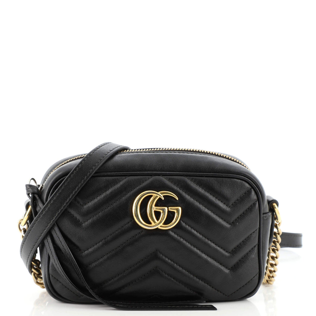 GG Marmont Shoulder Bag Matelasse Leather Mini