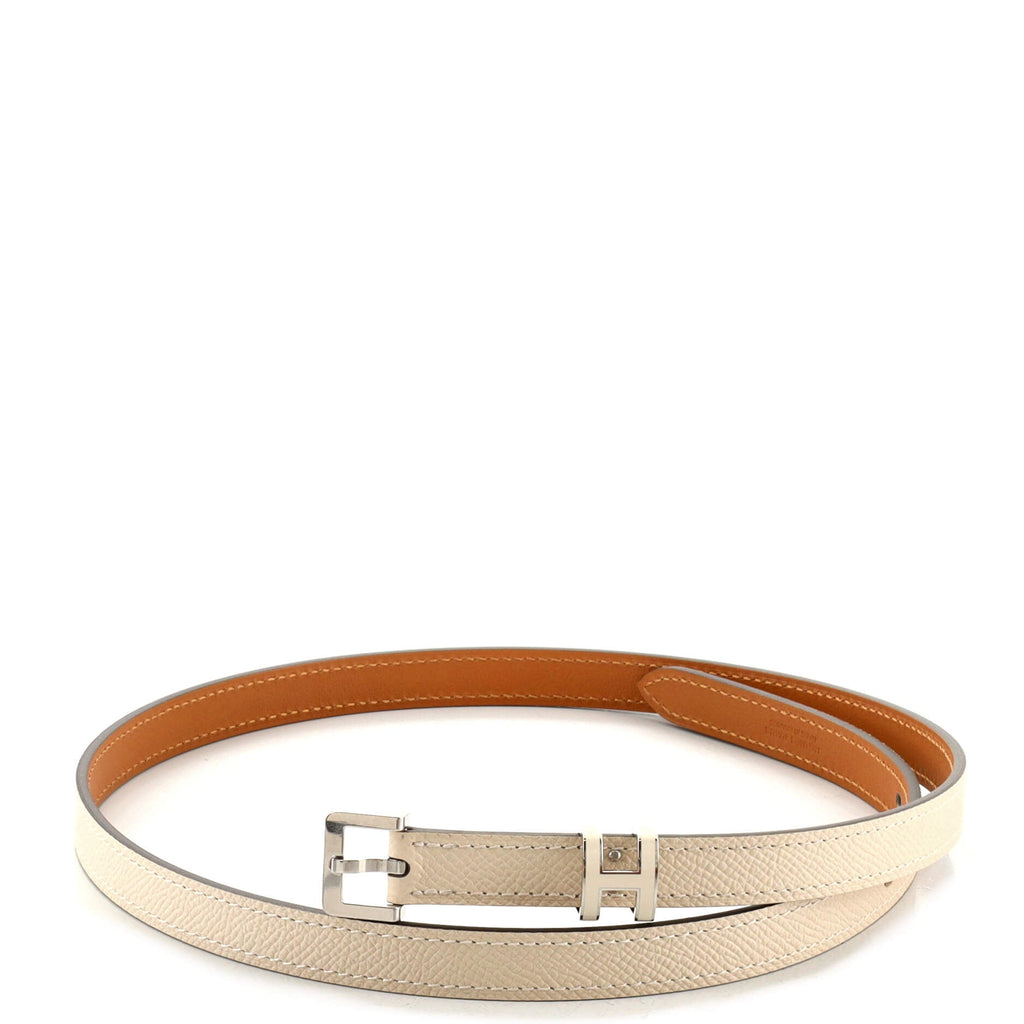 Pop H Belt Leather Thin 75