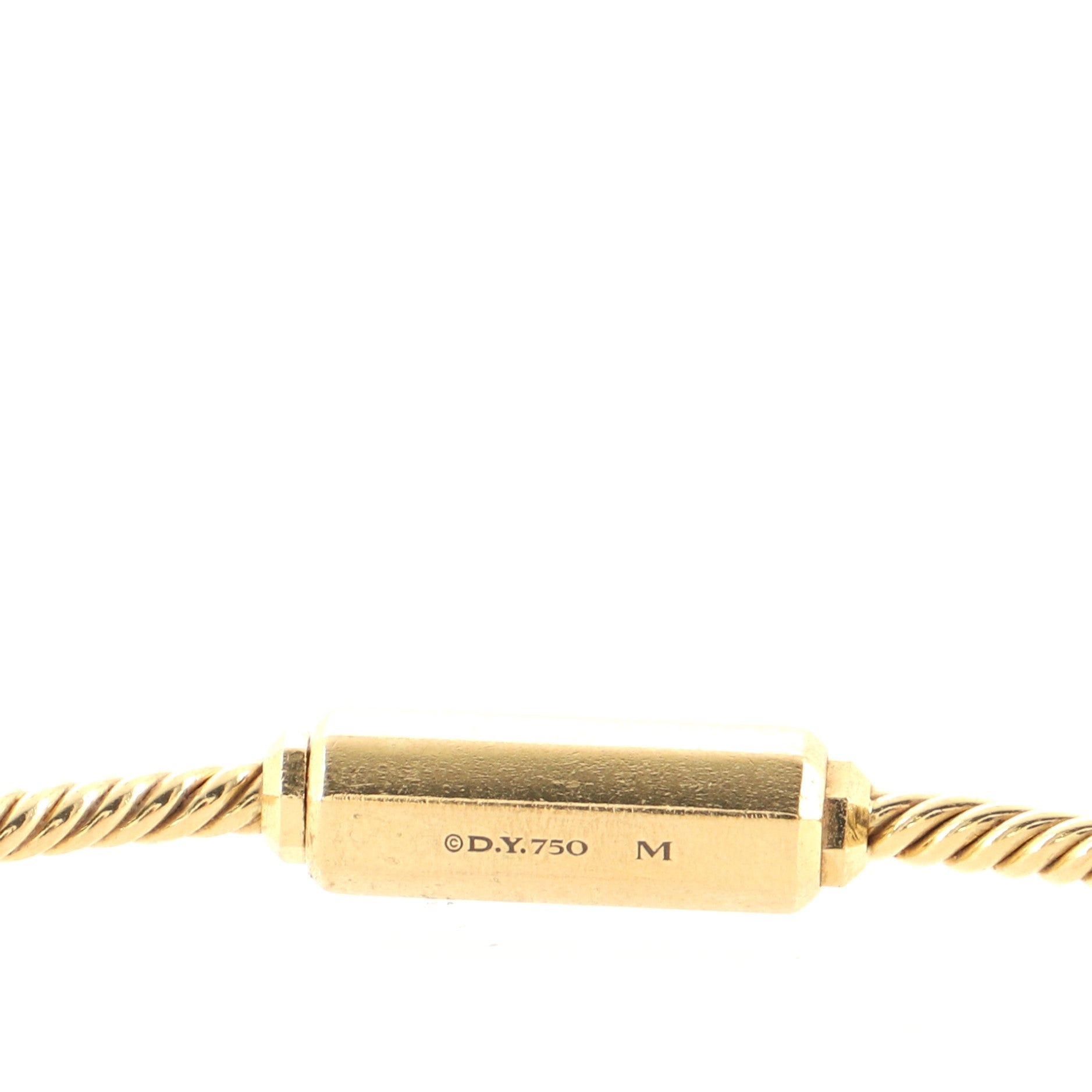 Barrels Bracelet 18K Yellow Gold with Diamonds