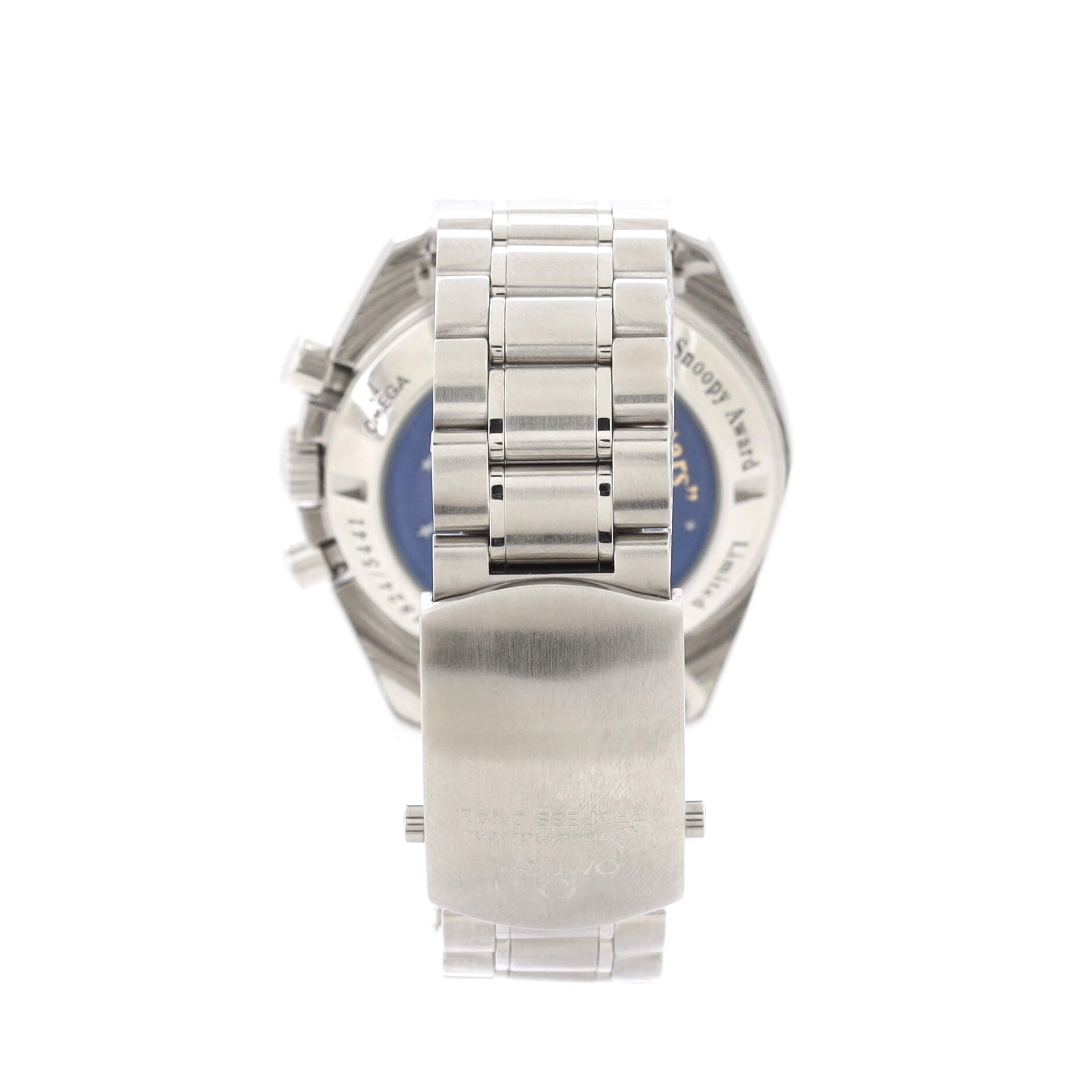 Speedmaster Professional Snoopy Moonwatch Chronograph Manual Watch Stainless Steel 42