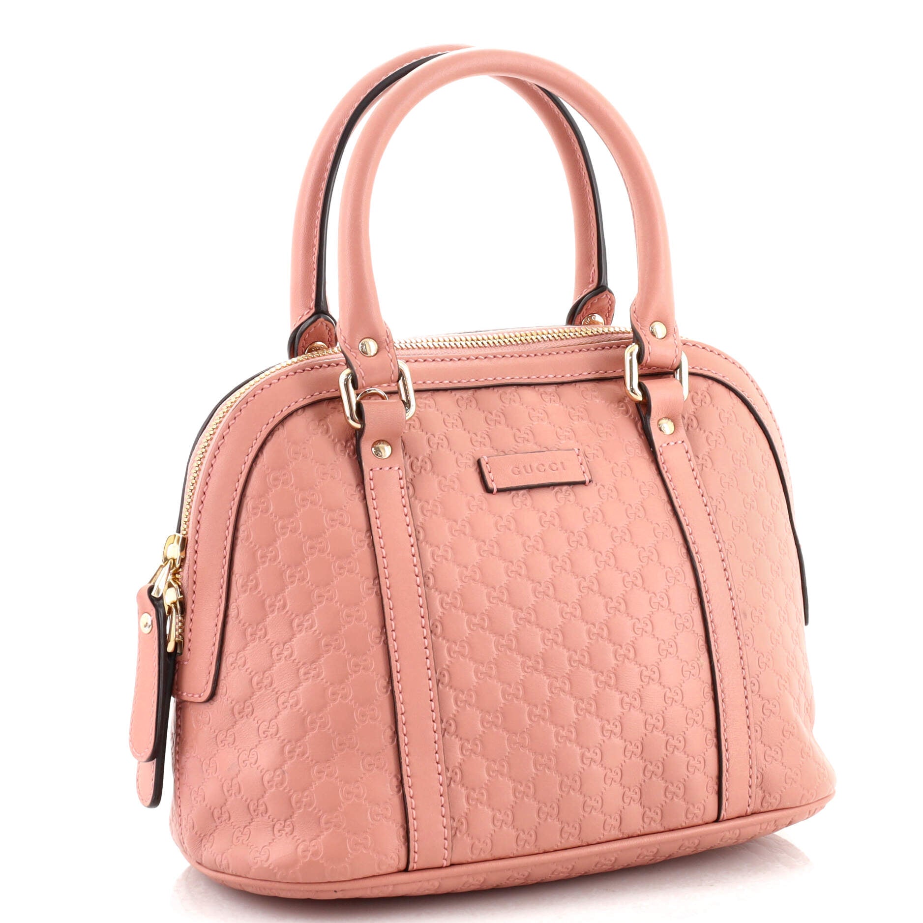 Convertible Dome Satchel (Outlet) Microguccissima Leather Mini