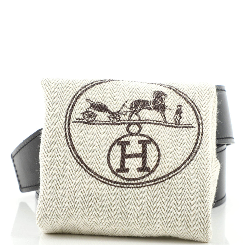 H D'Ancre Reversible Belt Metal and Leather Medium 95
