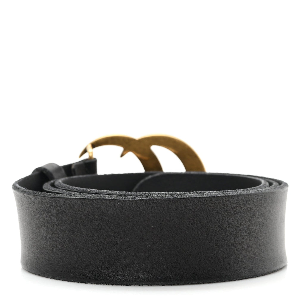 Faded Calfskin Double G 40mm Belt 90 36 Black