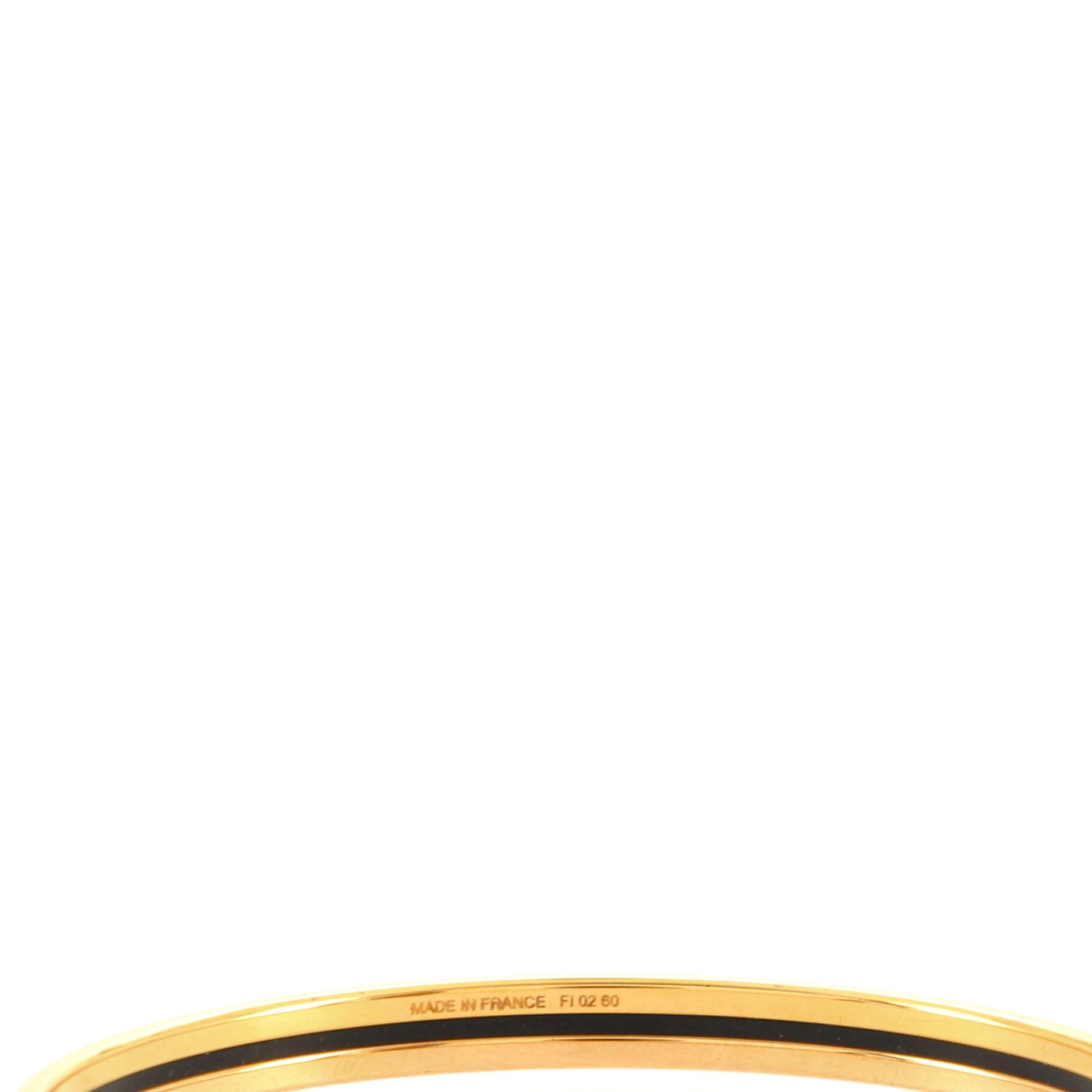 Uni Bangle Bracelet Enamel Extra Narrow