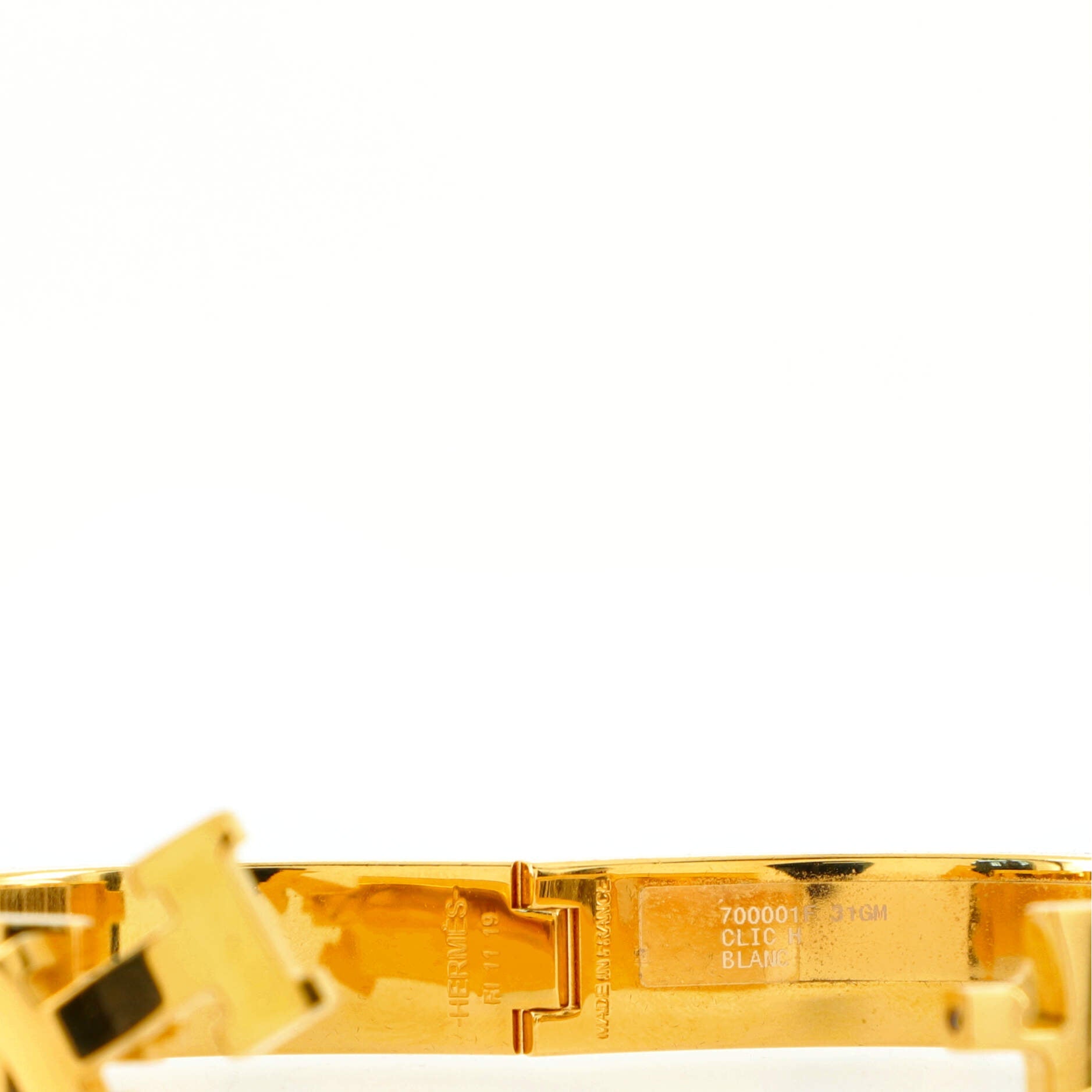 Clic H Bracelet Enamel Narrow