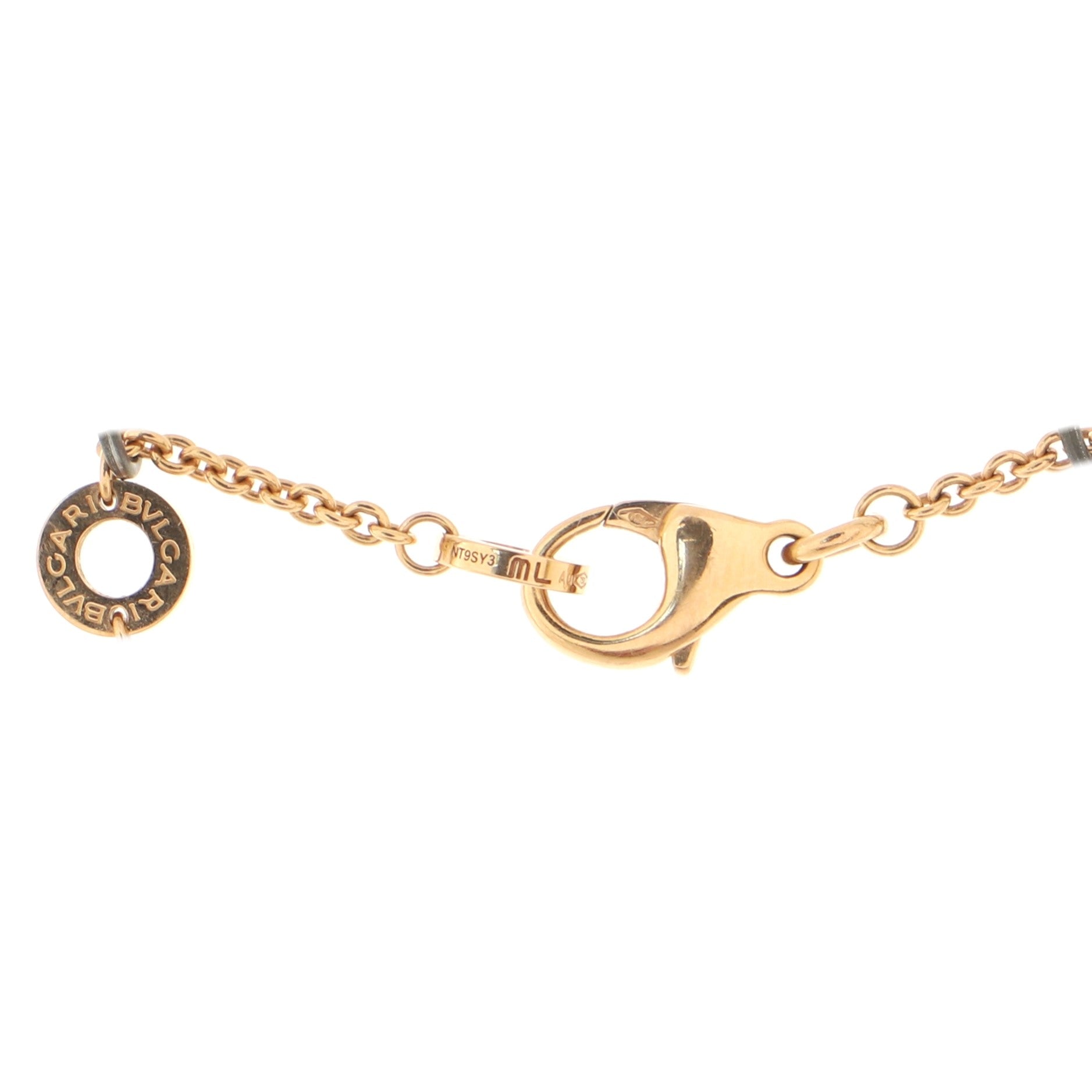 B.Zero1 Soft Bracelet 18K Rose Gold with Ceramic