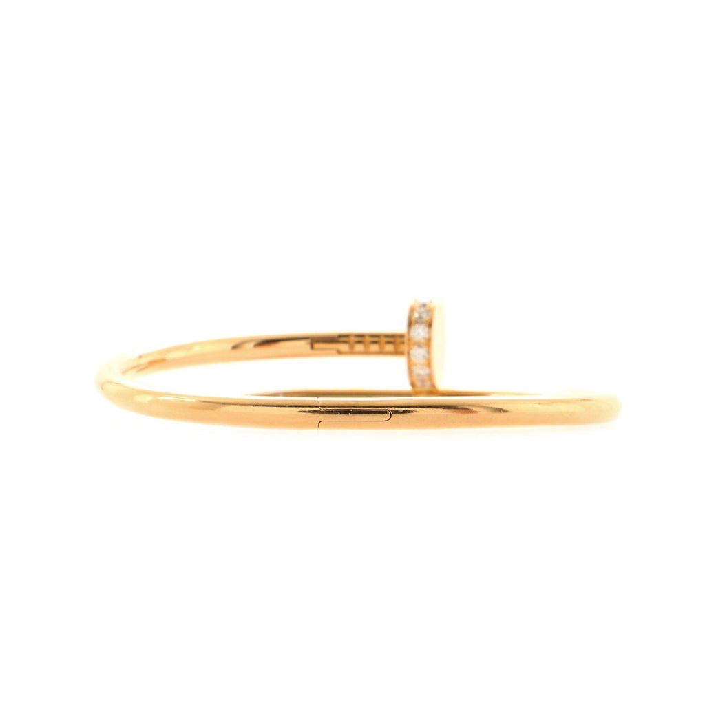 Juste un Clou Bracelet 18K Rose Gold with Diamonds Classic