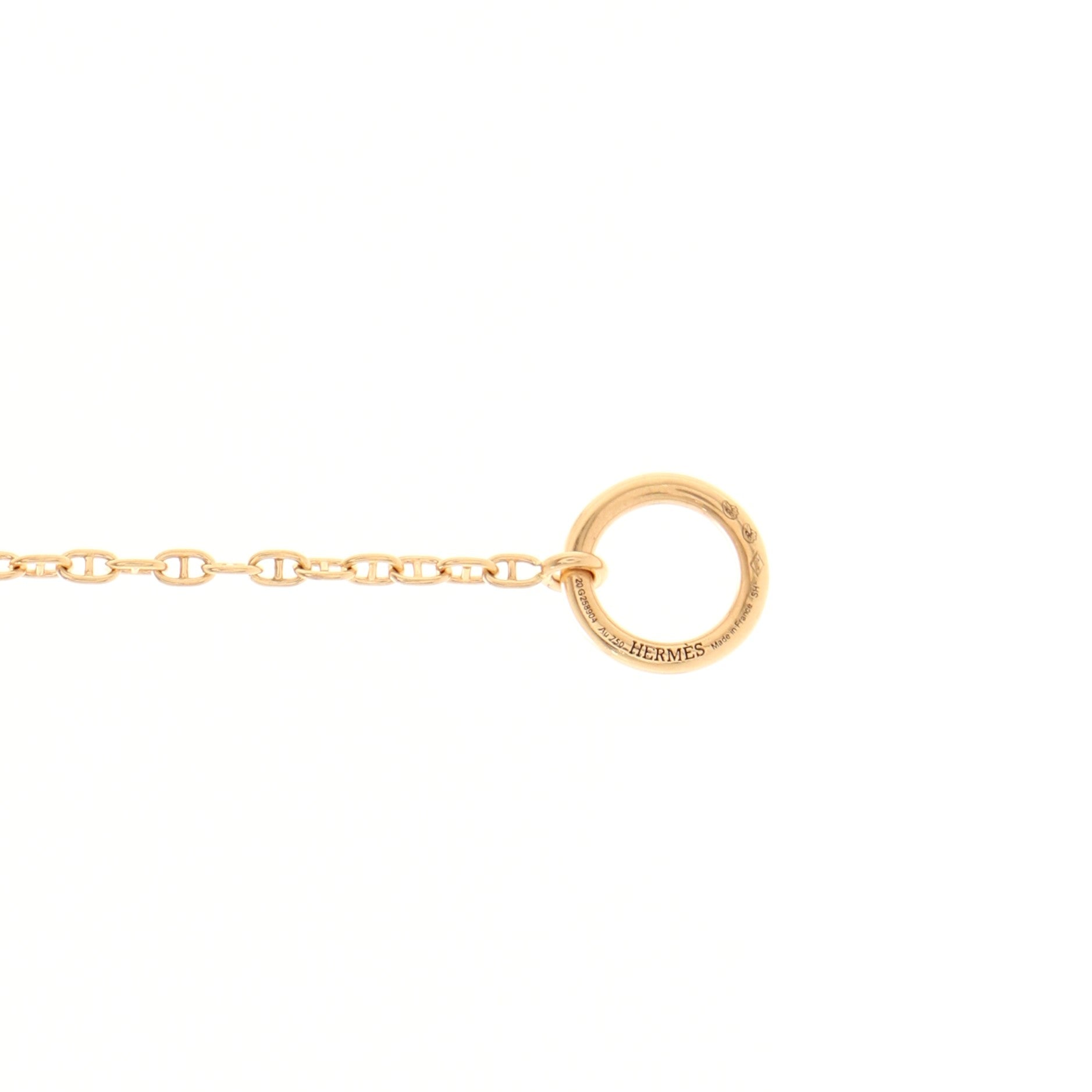 New Farandole Pendant Necklace 18K Rose Gold with Diamonds Small