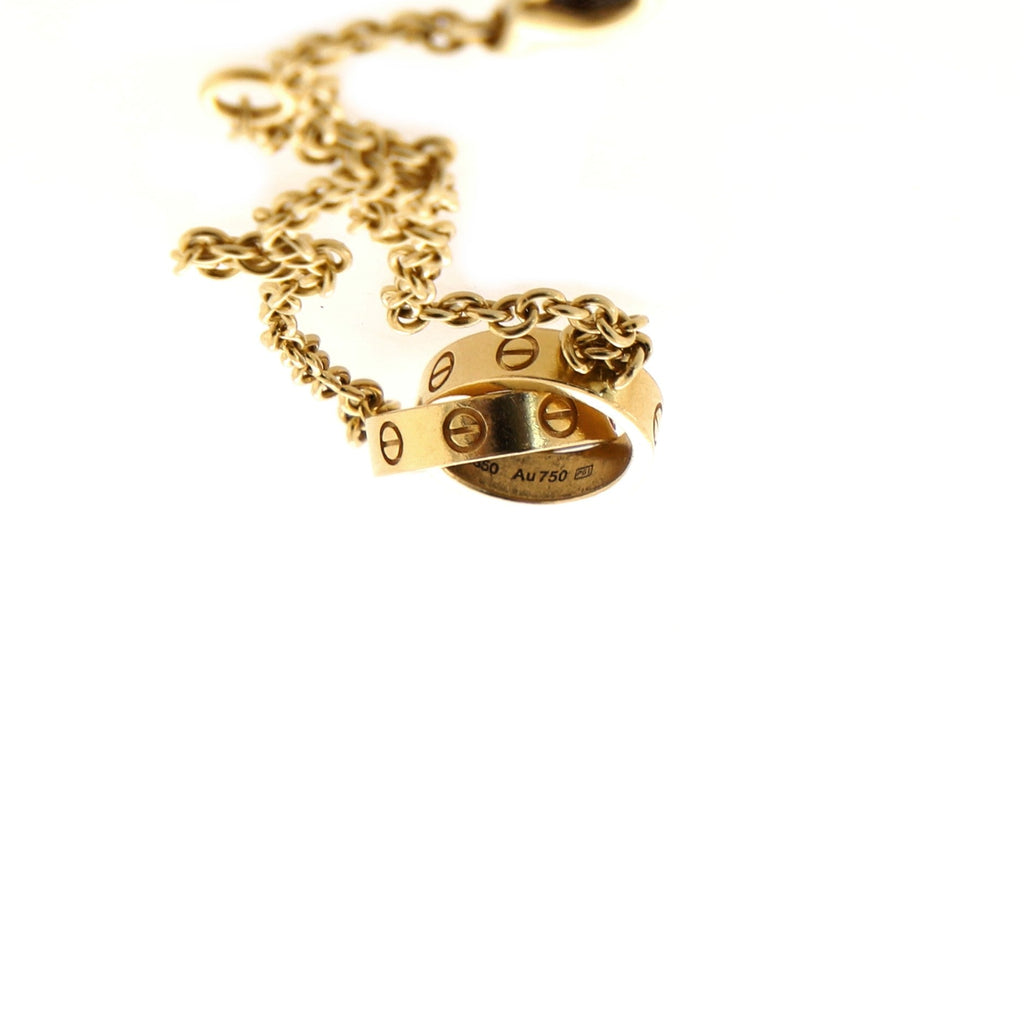 Love Interlocking Bracelet 18K Yellow Gold