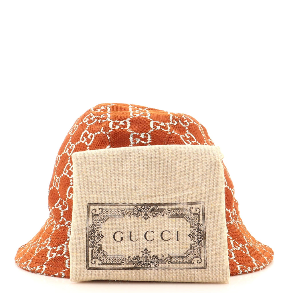 Bucket Hat GG Lame Canvas XXL