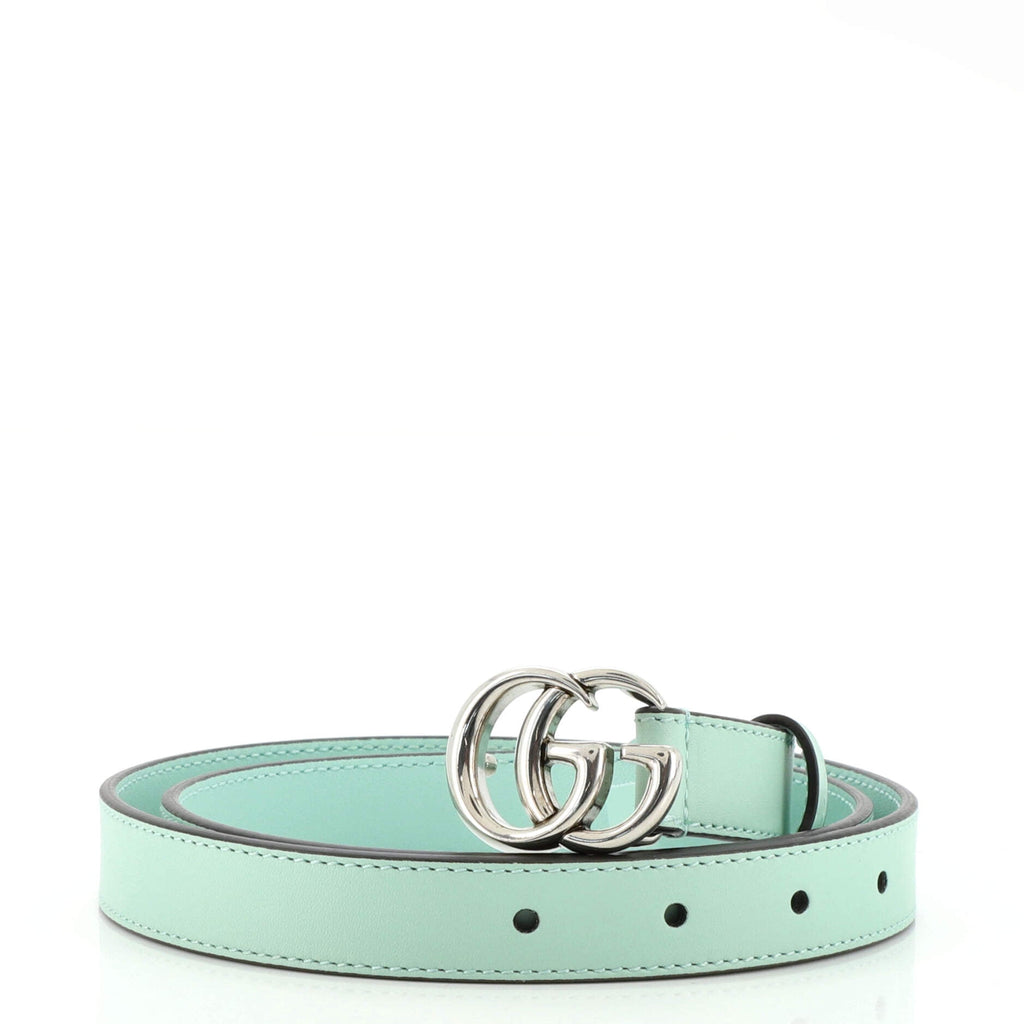 GG Marmont Belt Leather Thin 80