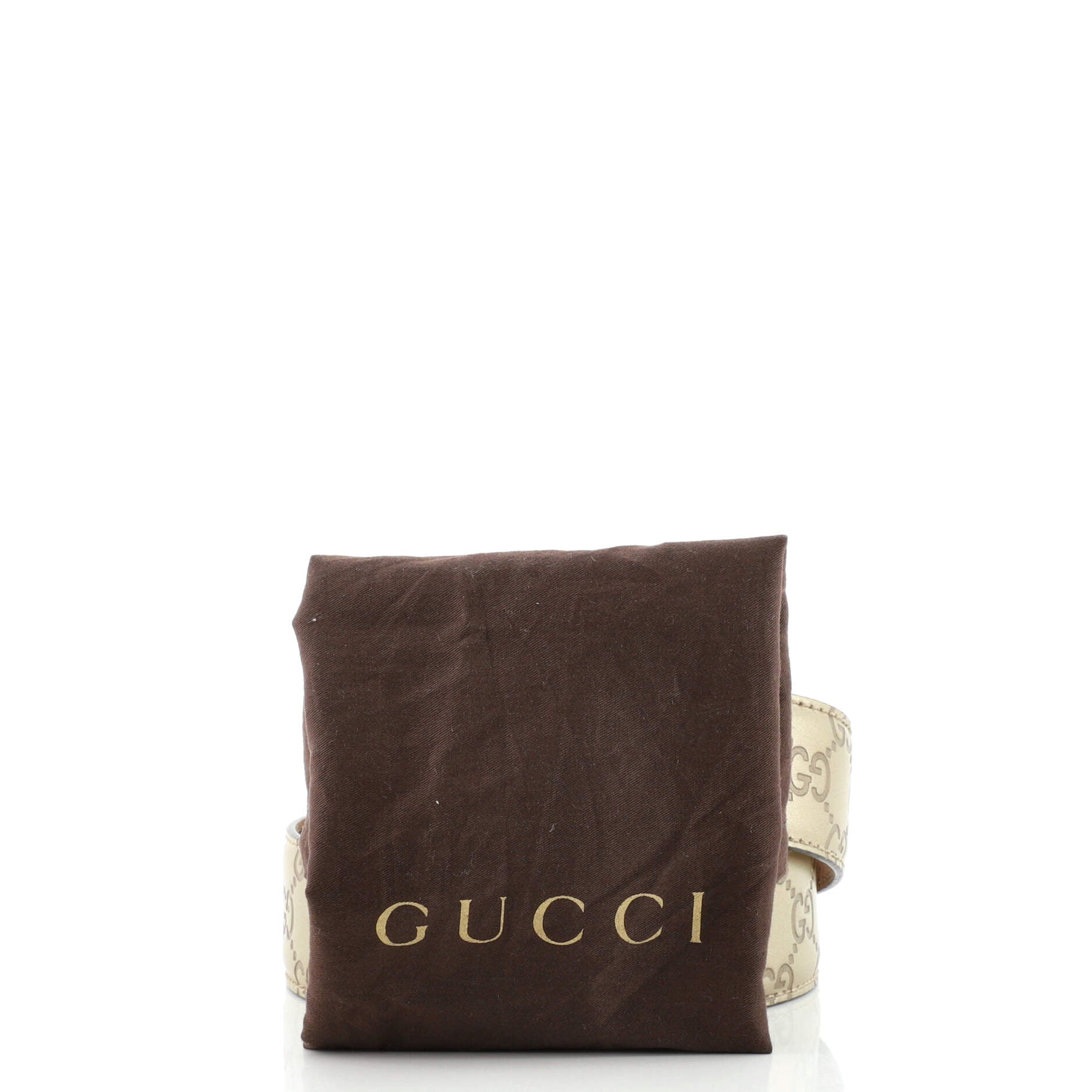 Interlocking G Belt Guccissima Leather Wide 105