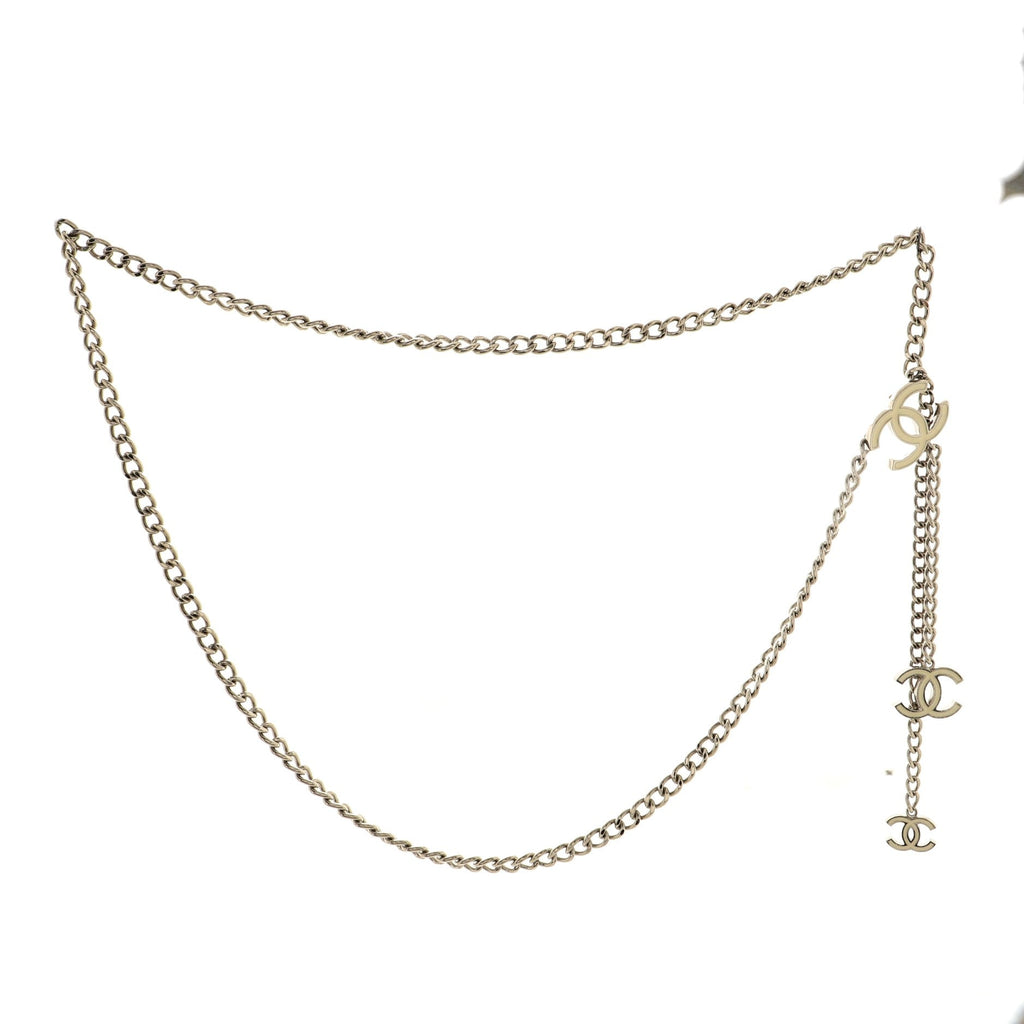 CC Charm Chain Belt Metal with Enamel 0