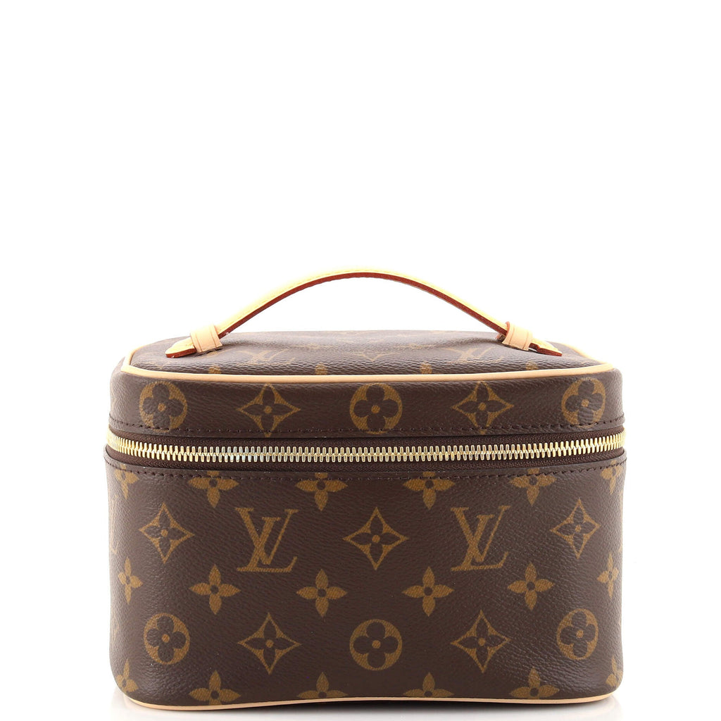 Nice Vanity Case Monogram Canvas Mini
