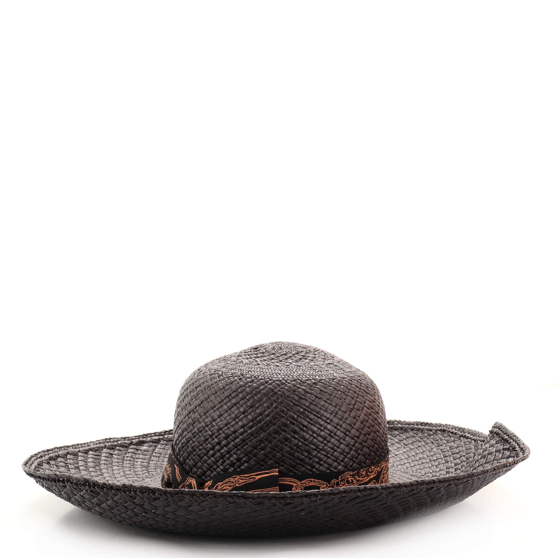 Carrousel Hat Straw with Twilly XXL