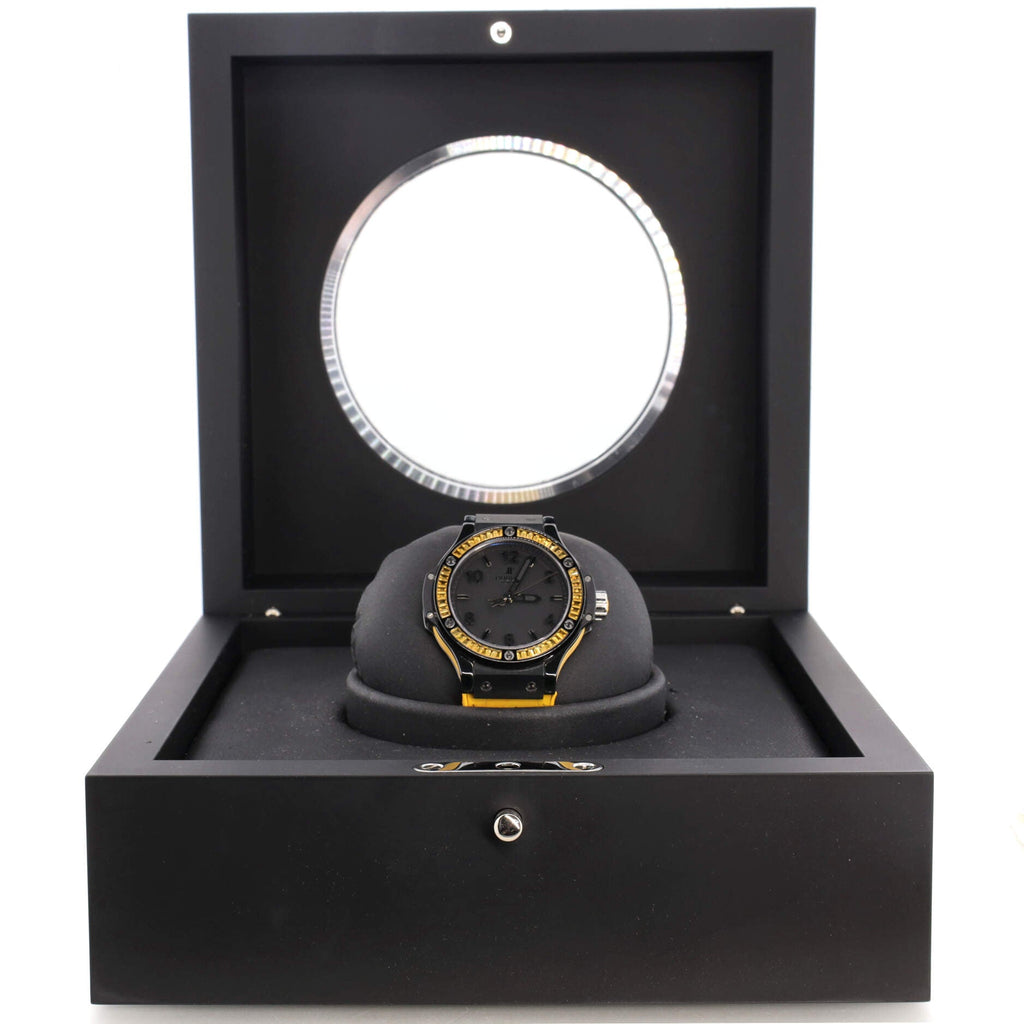 Big Bang Tutti Frutti Automatic Watch Ceramic and Alligator with Sapphire Bezel 38