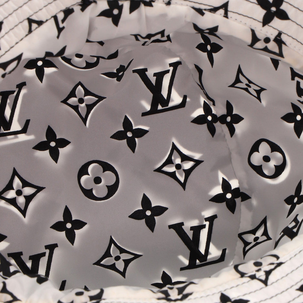 Bob Reversible Bucket Hat Monogram Nylon XXL