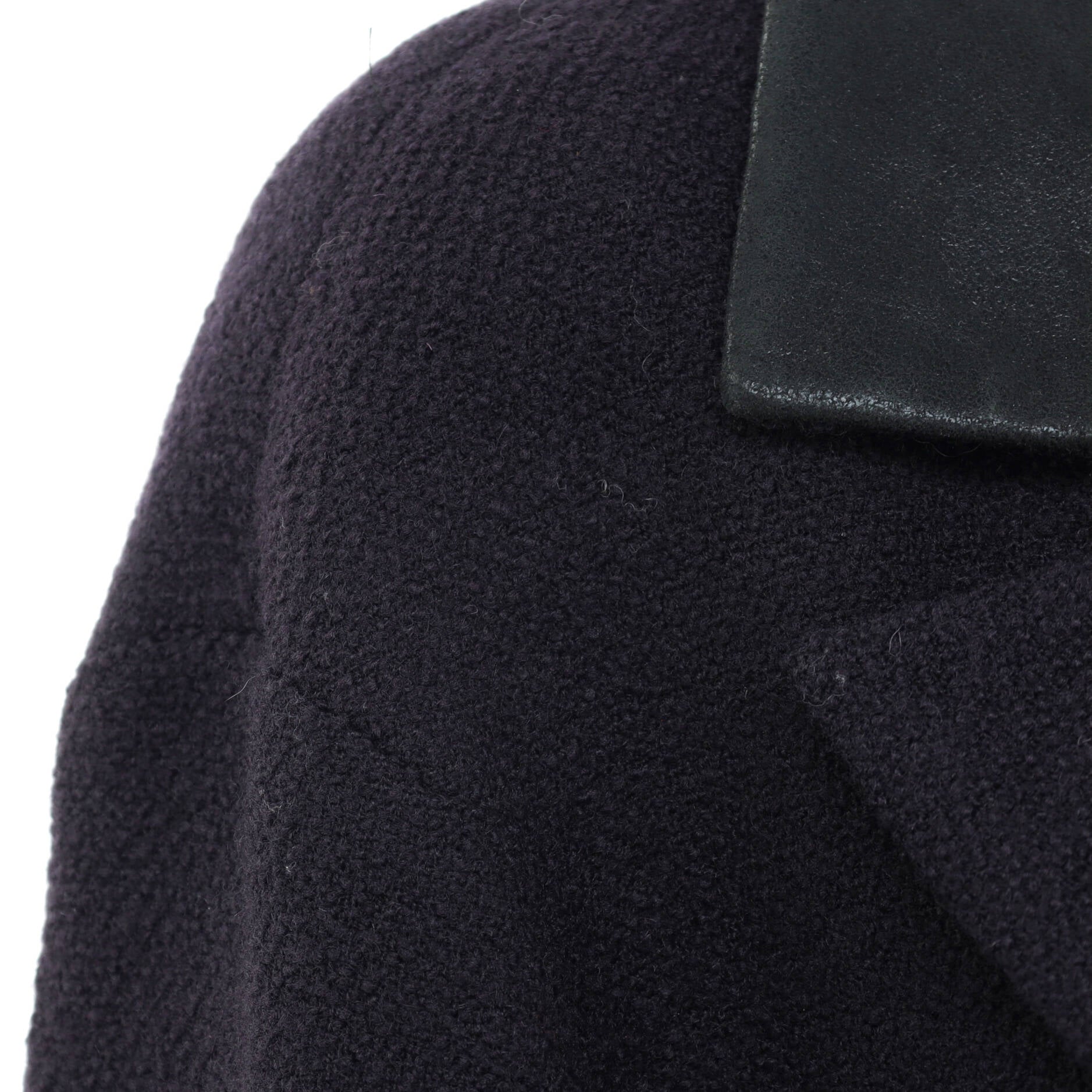 Women's Wide Collar Peacoat Wool