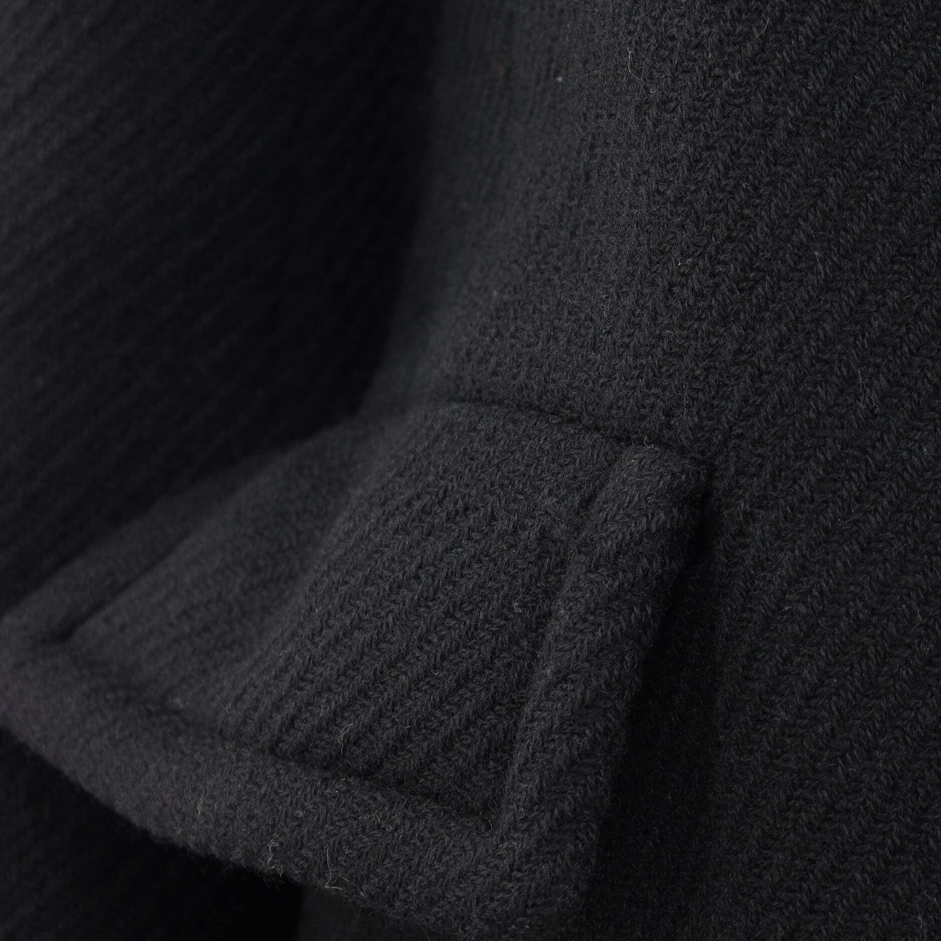 Women's Collar Buttoned Coat Wool Blend