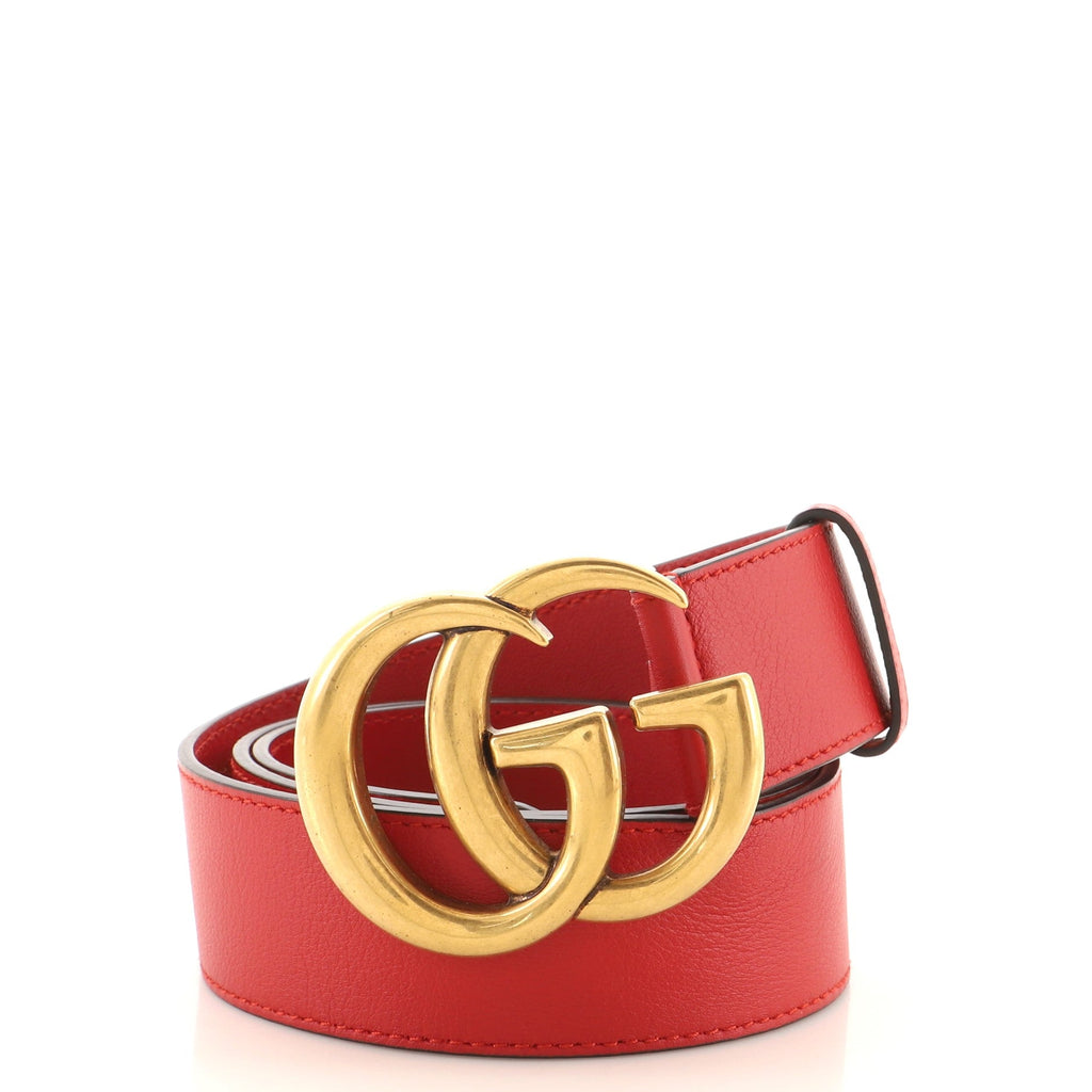 GG Marmont Belt Leather Wide 85