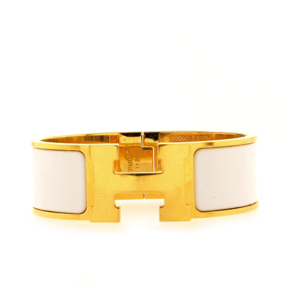 Clic H Bracelet Enamel Wide