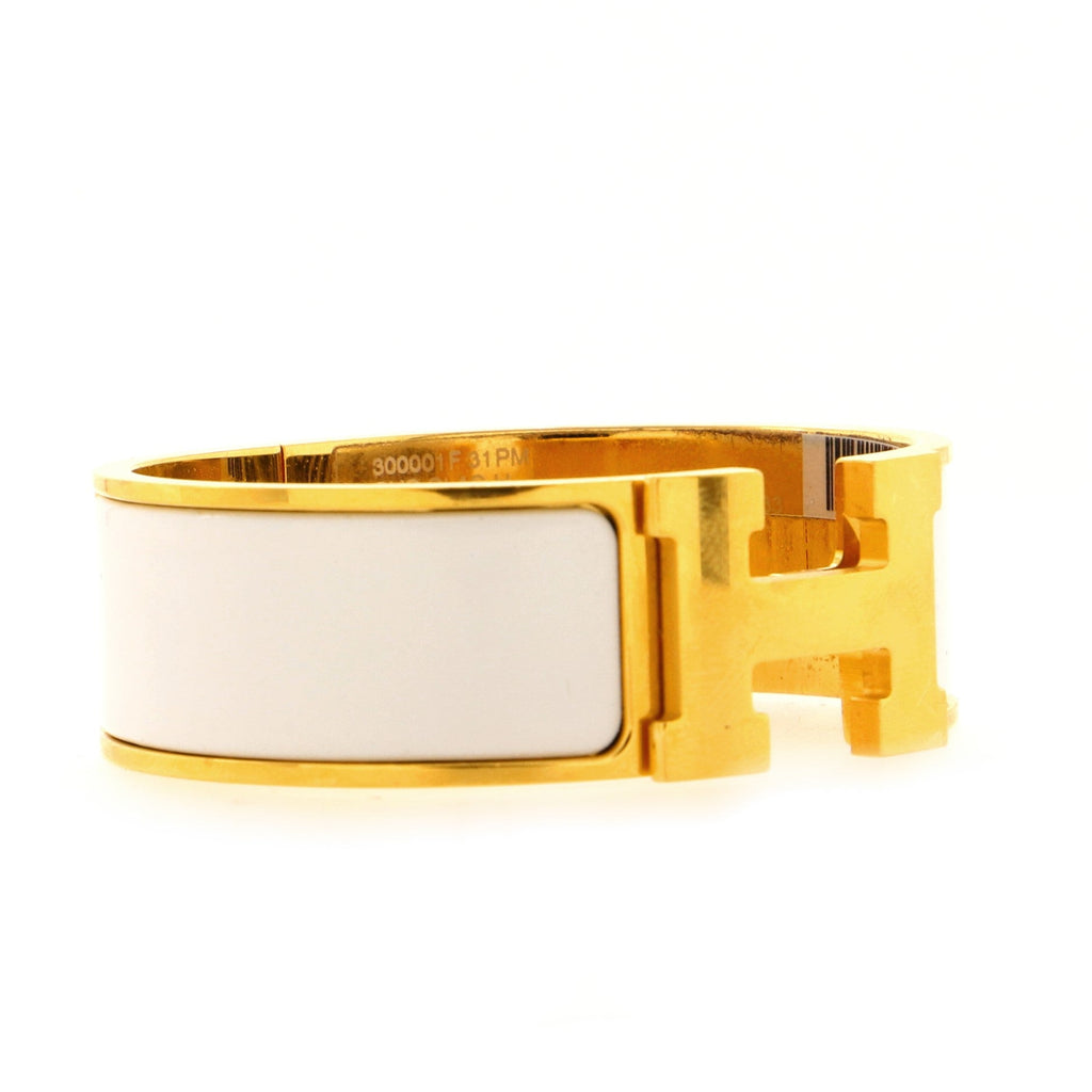 Clic H Bracelet Enamel Wide