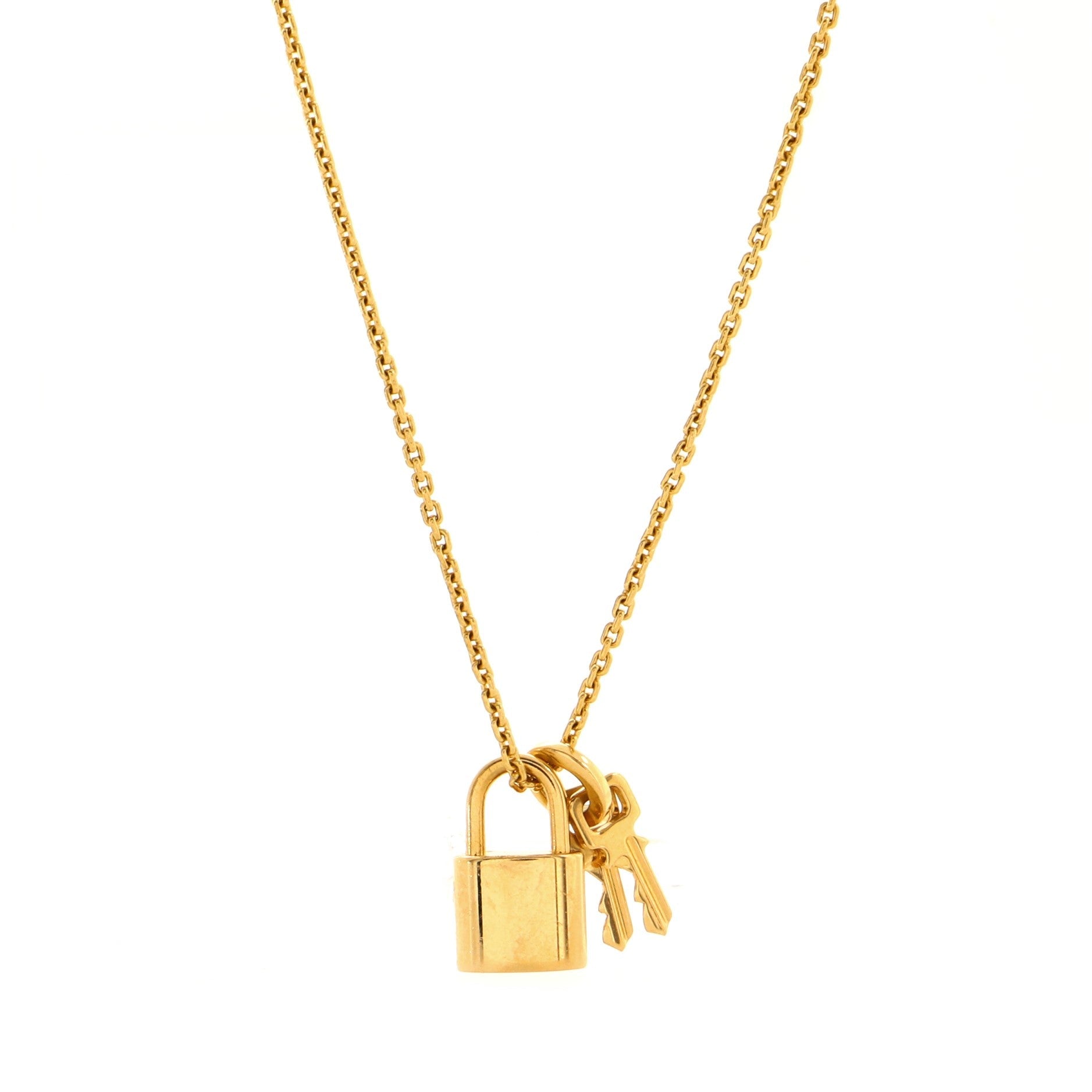 Lockit Pendant Necklace 18K Yellow Gold