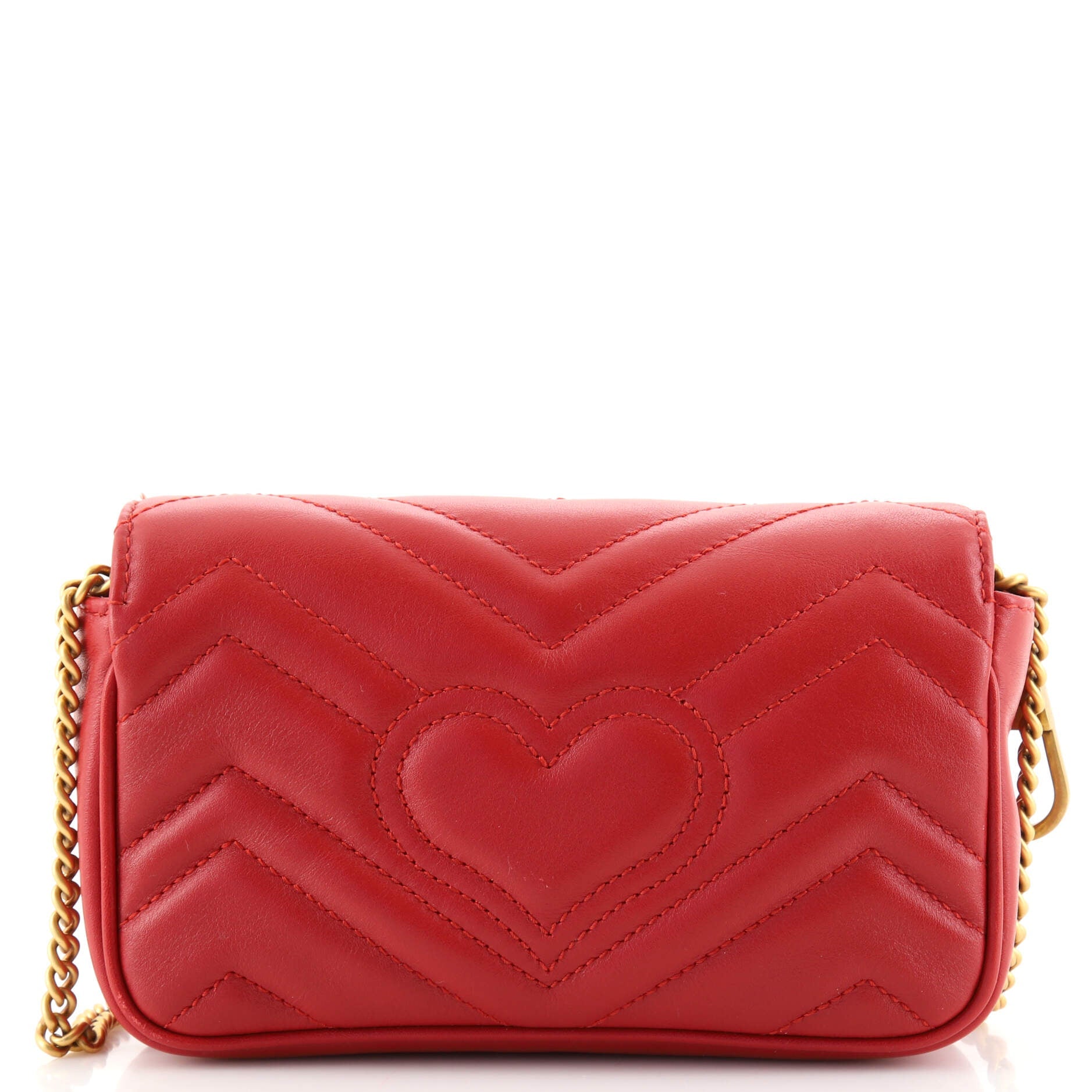 GG Marmont Flap Bag Matelasse Leather Super Mini