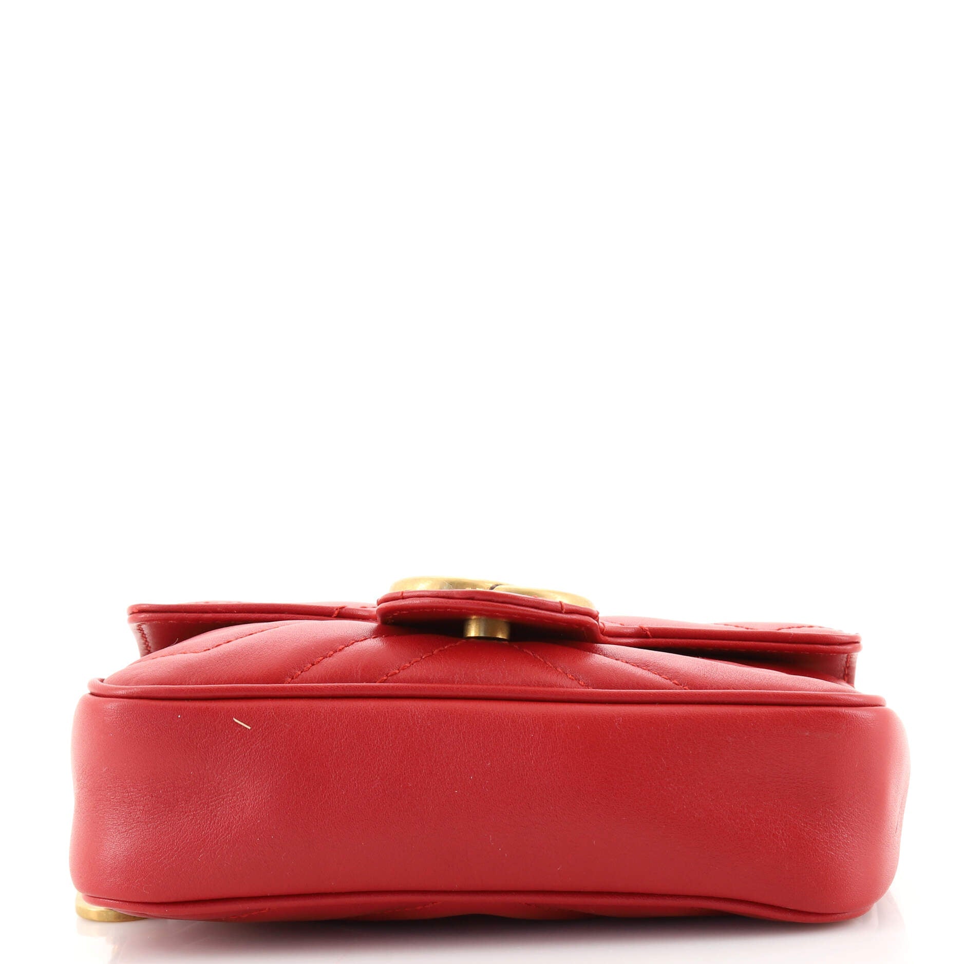 GG Marmont Flap Bag Matelasse Leather Super Mini