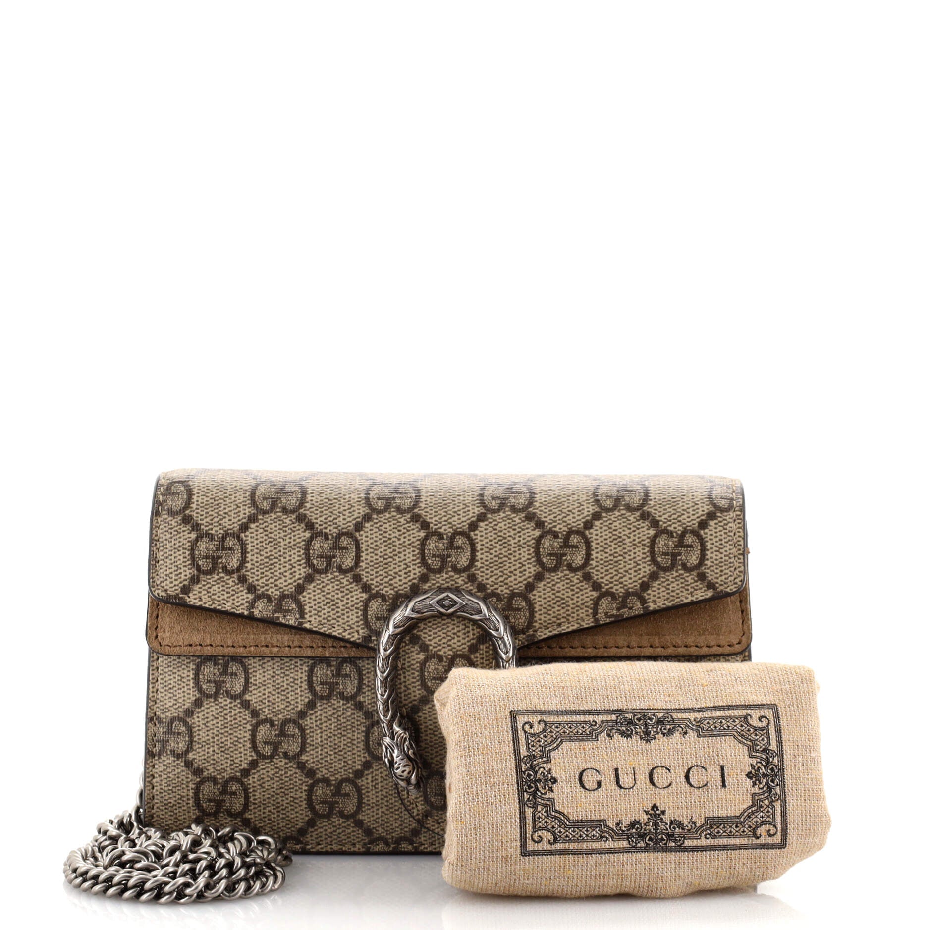 Dionysus Bag GG Coated Canvas Super Mini