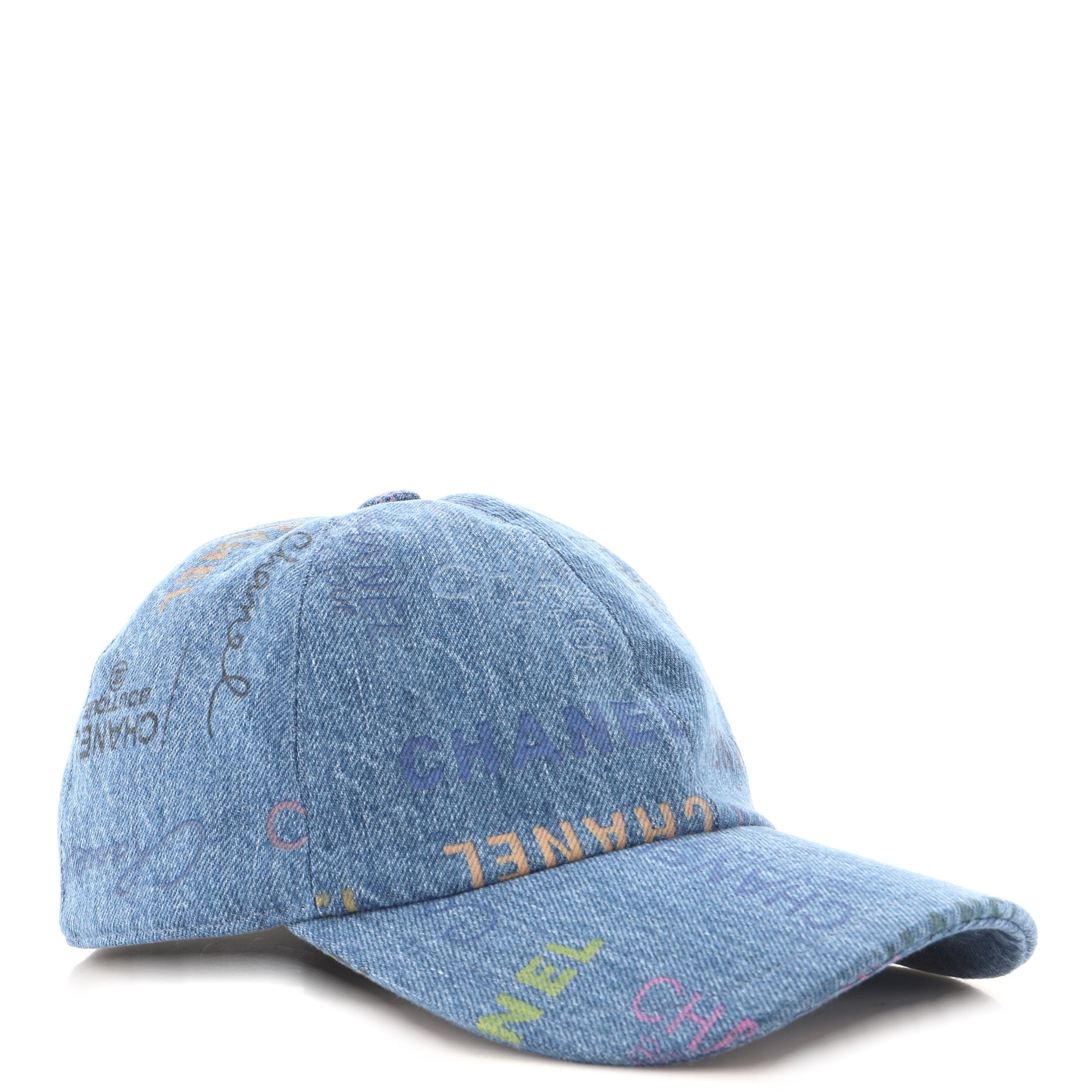 Denim Mood Baseball Cap Logo Printed Denim XXL