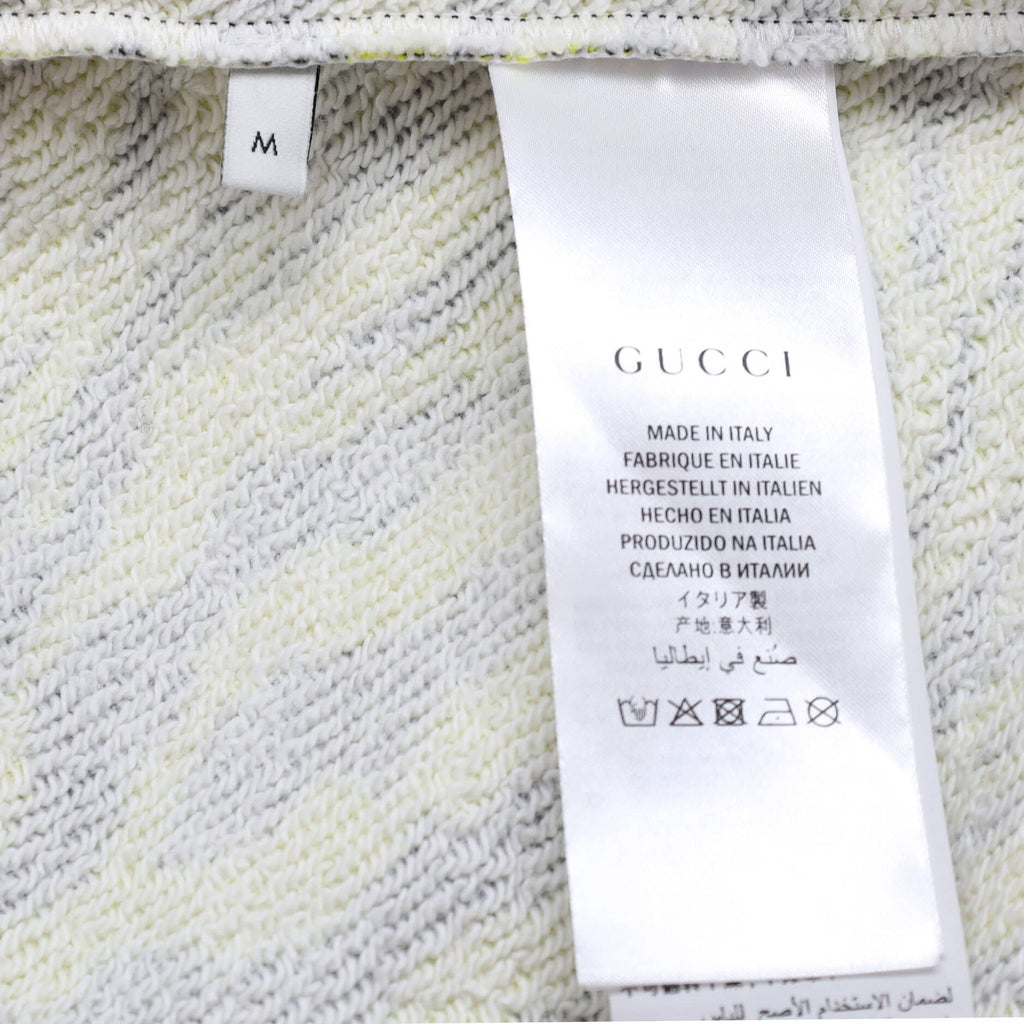 Men's Metal Guccify Crew Neck Sweatshirt Printed Cotton