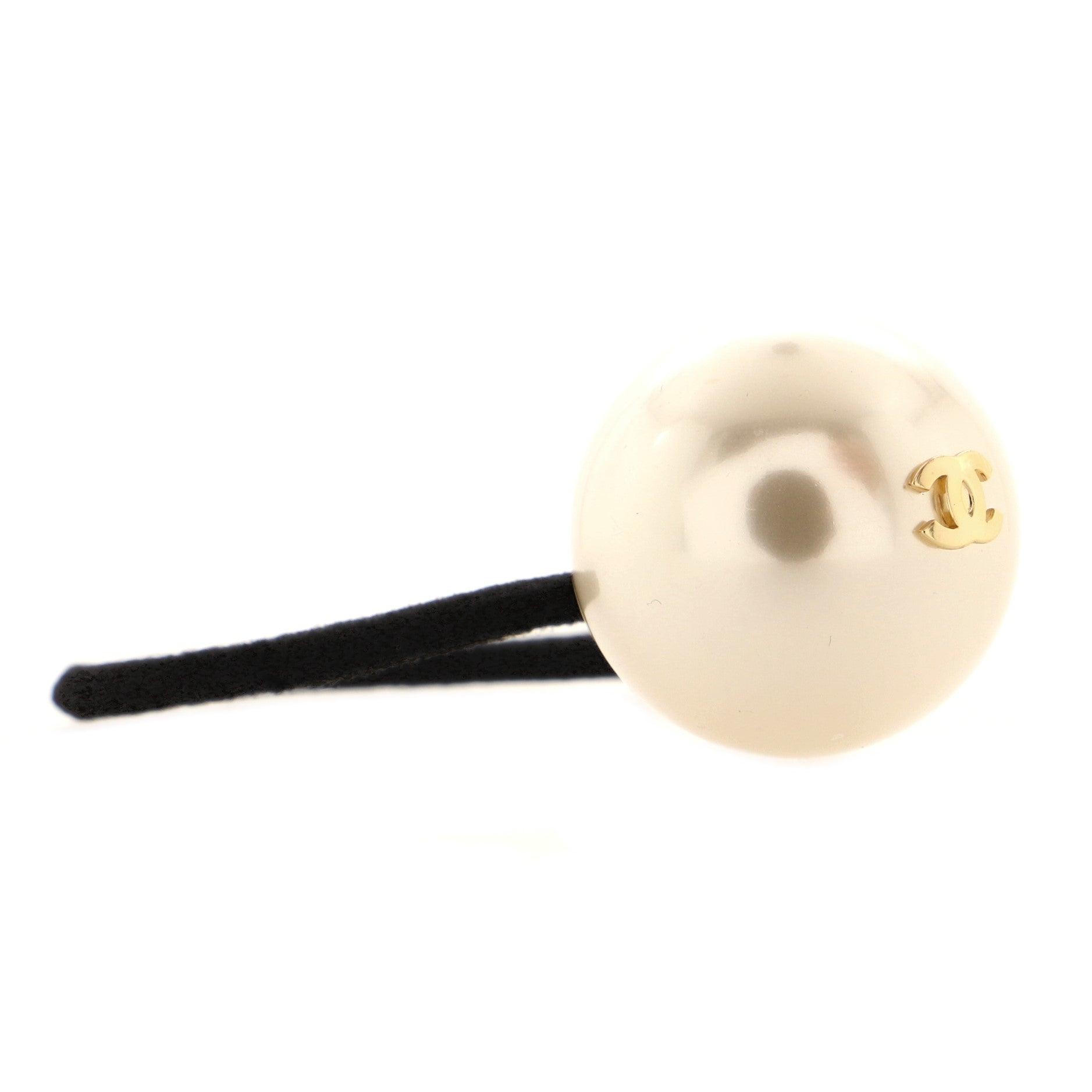 Pearl Hair Tie Fabric XS