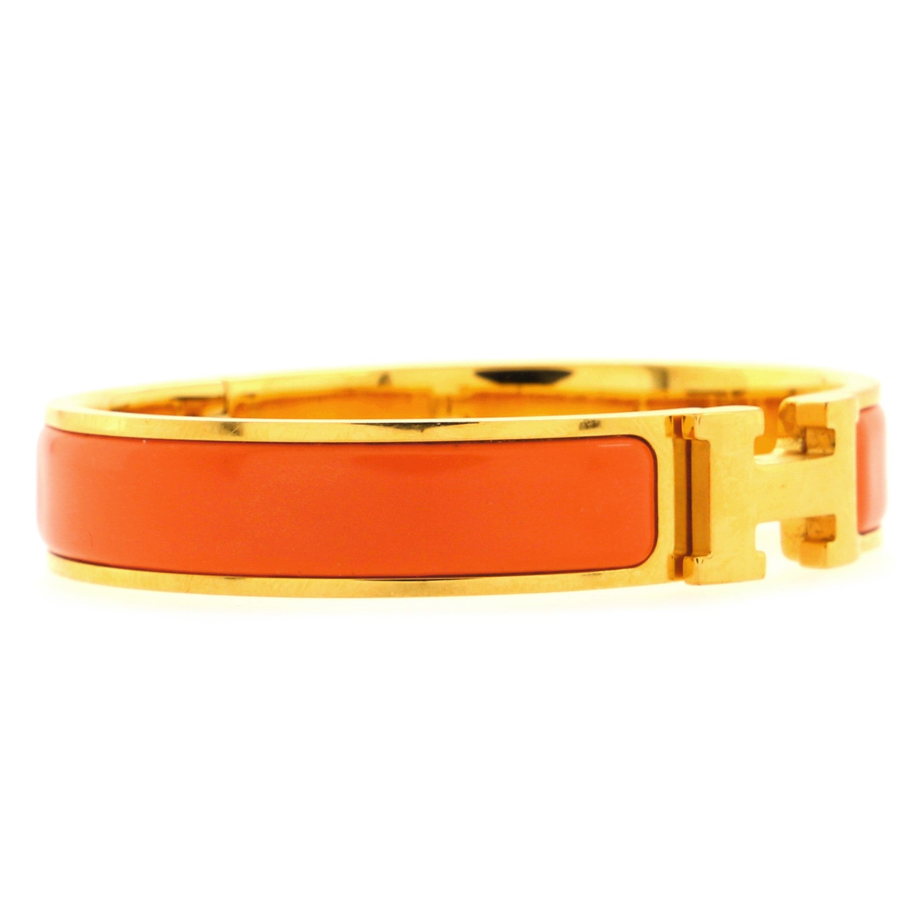 Clic H Bracelet Enamel Narrow