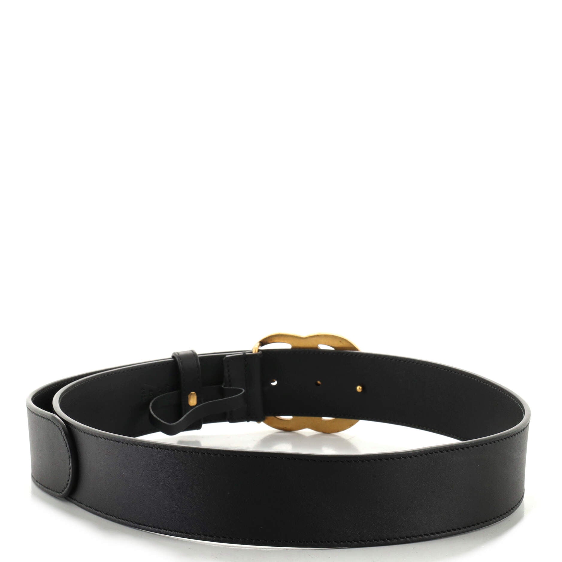 GG Marmont Belt Leather Wide 80