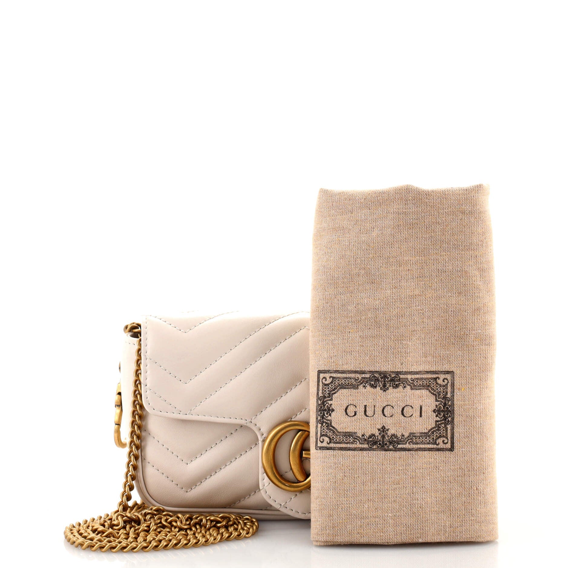 GG Marmont Flap Bag Matelasse Leather Super Mini