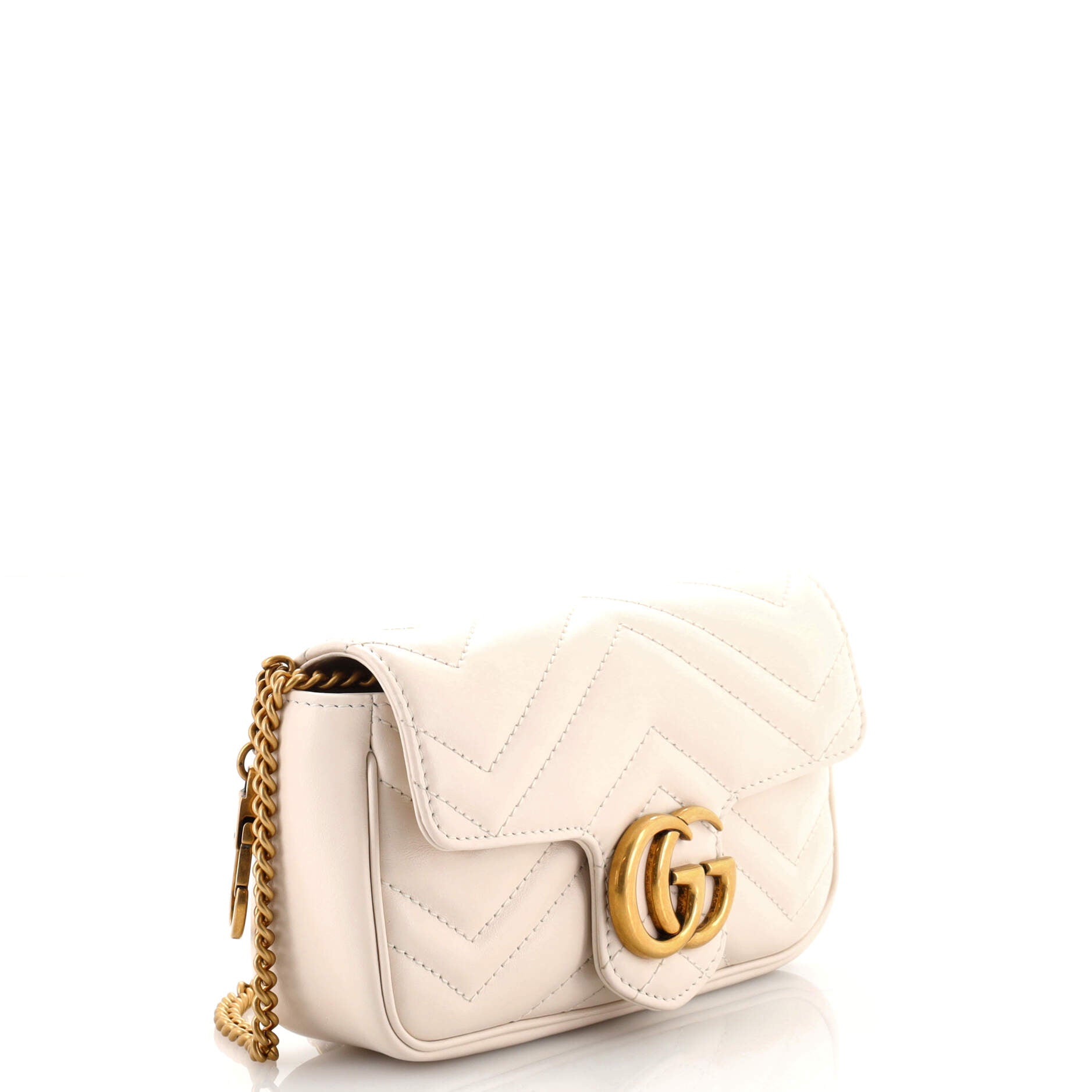 GG Marmont Flap Bag Matelasse Leather Super Mini