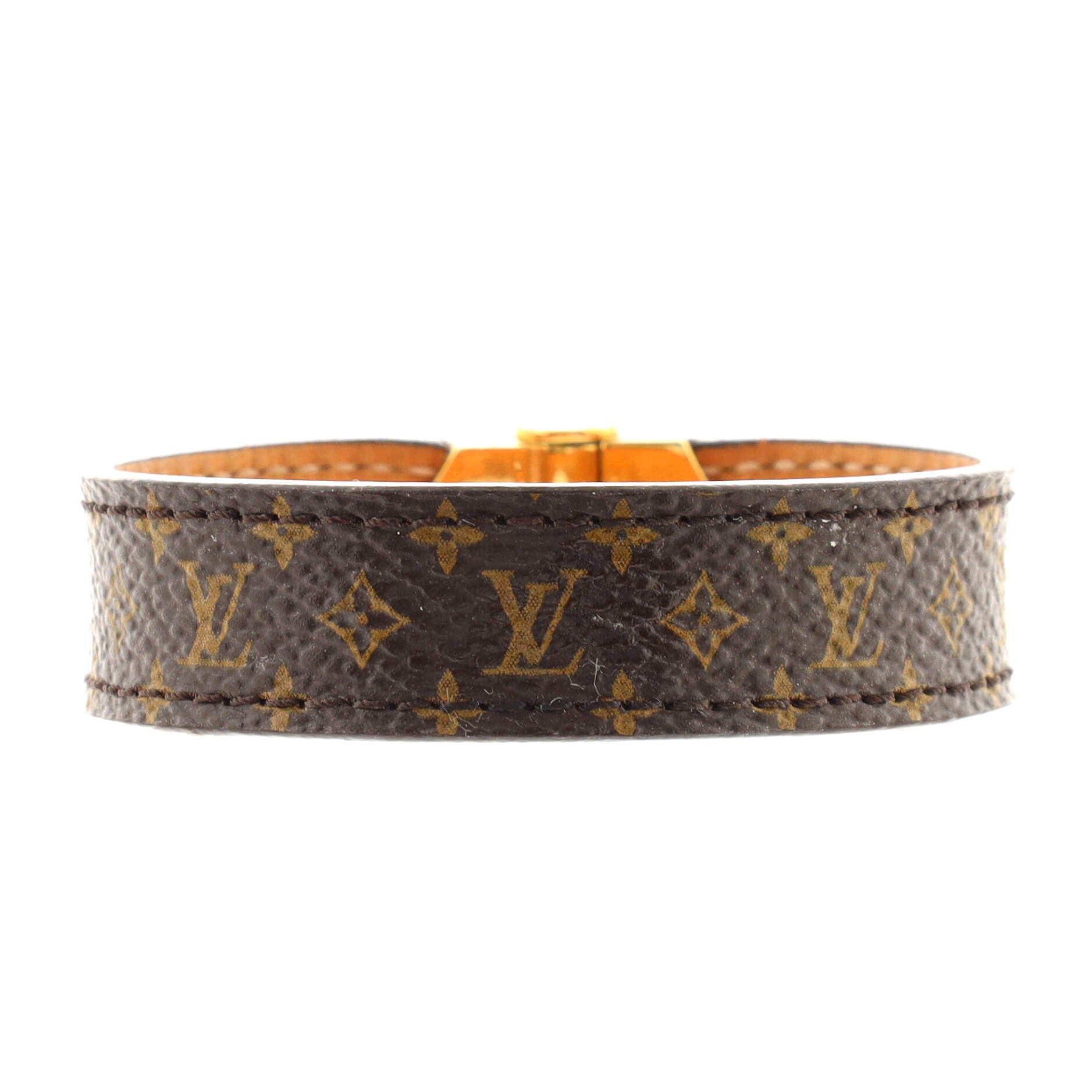 Nano Monogram Bracelet Monogram Canvas and Metal