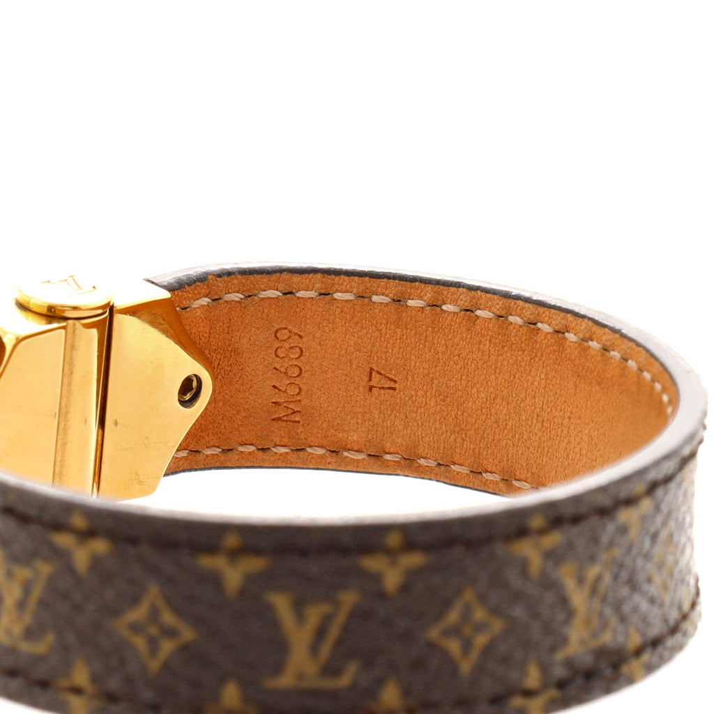 Nano Monogram Bracelet Monogram Canvas and Metal