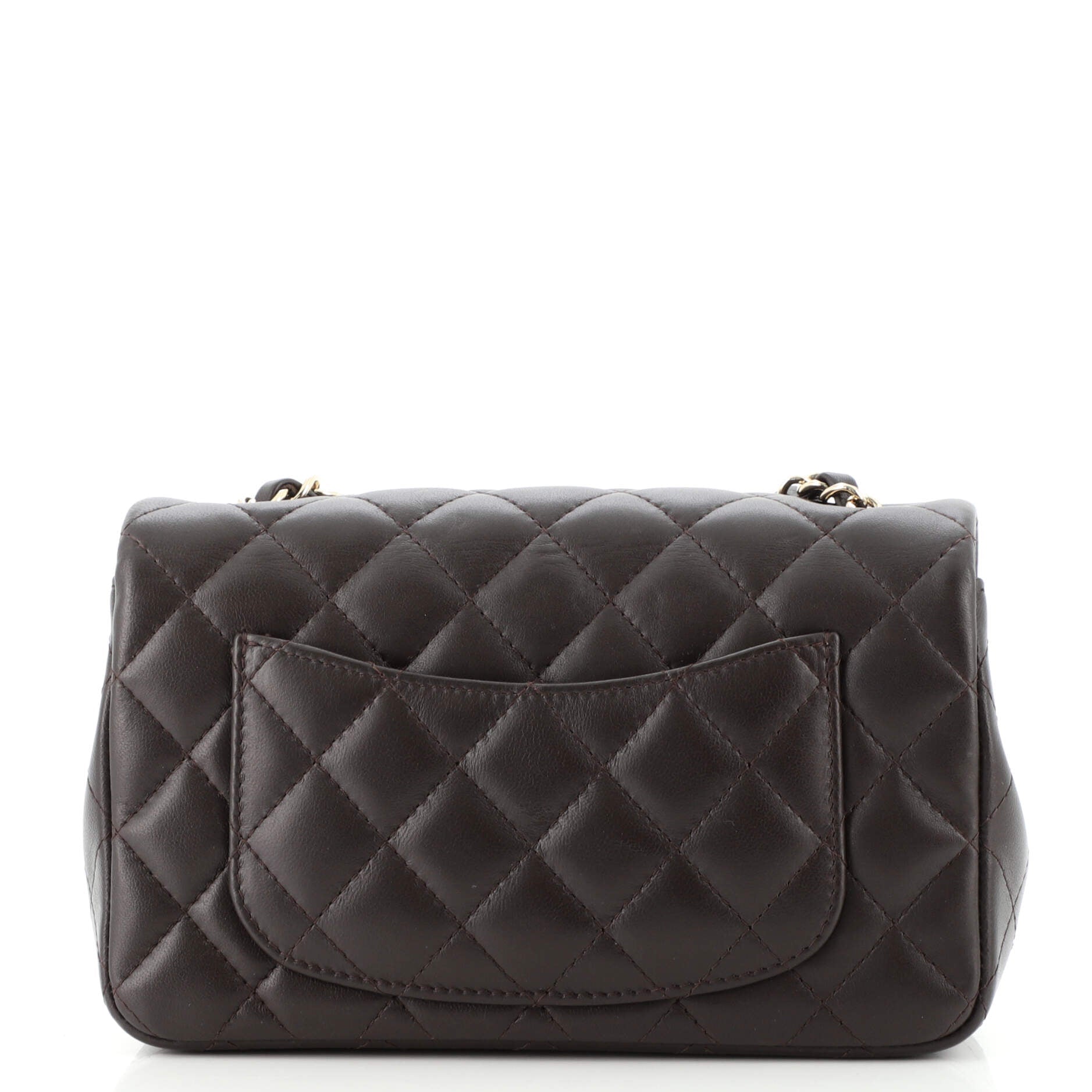 Classic Single Flap Bag Quilted Lambskin Mini