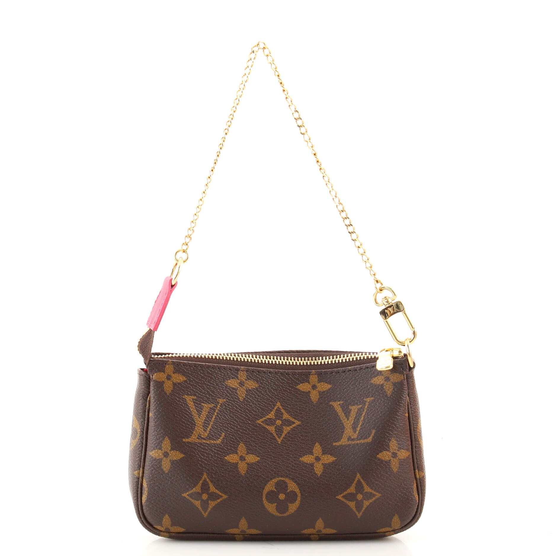 Pochette Accessoires Limited Edition Vivienne Xmas Monogram Canvas Mini